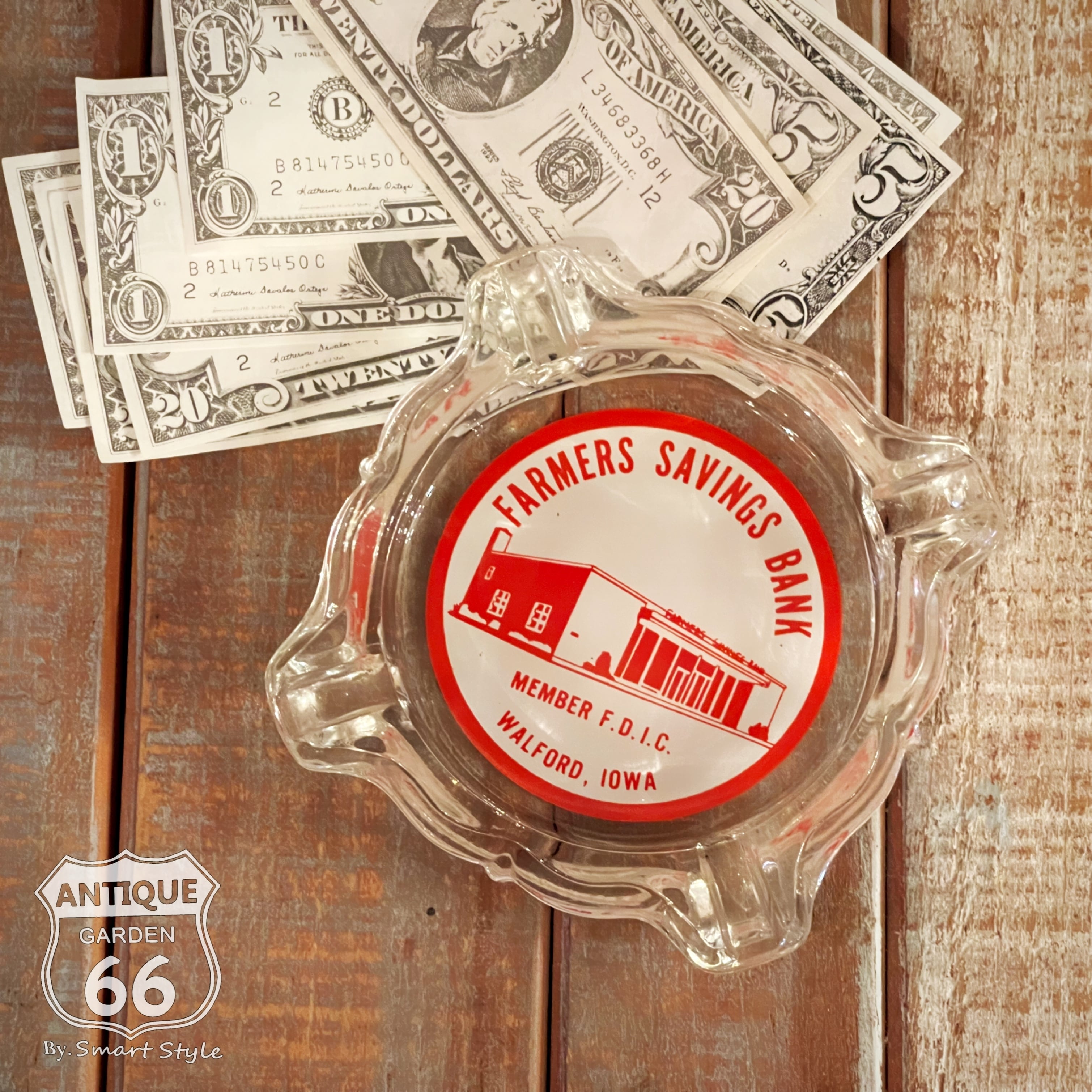 アメリカビンテージ 灰皿 MOTOR COMPANY】 ティンアッシュトレイ/灰皿