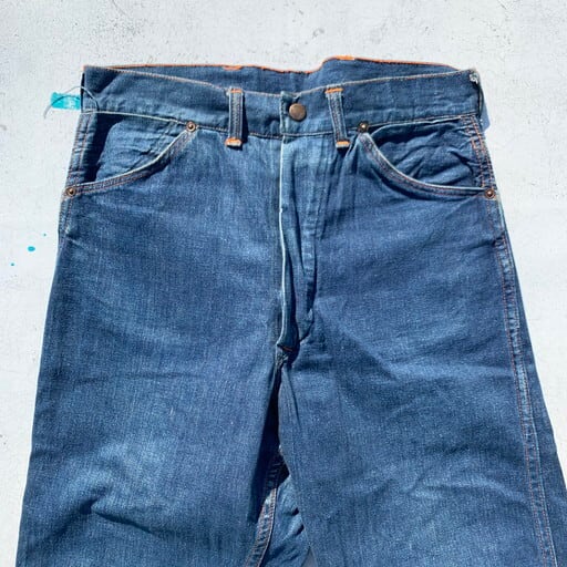 50s vintage デニム ペインターパンツ 股リベ 大戦 キッズ スタッズ