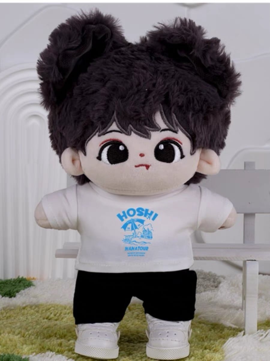 セブチTシャツ』SEVENTEEN ぬい服 ちびぬい 着せ替え ドール 人形 ホシ