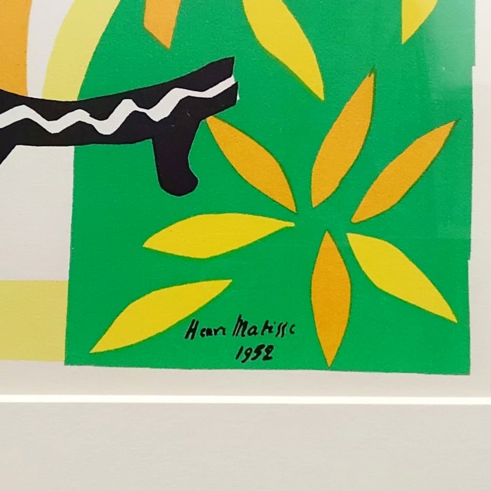 Sold Out】アンリ・マティス「『ヴェルヴ no.35-36』より 王の悲しみ