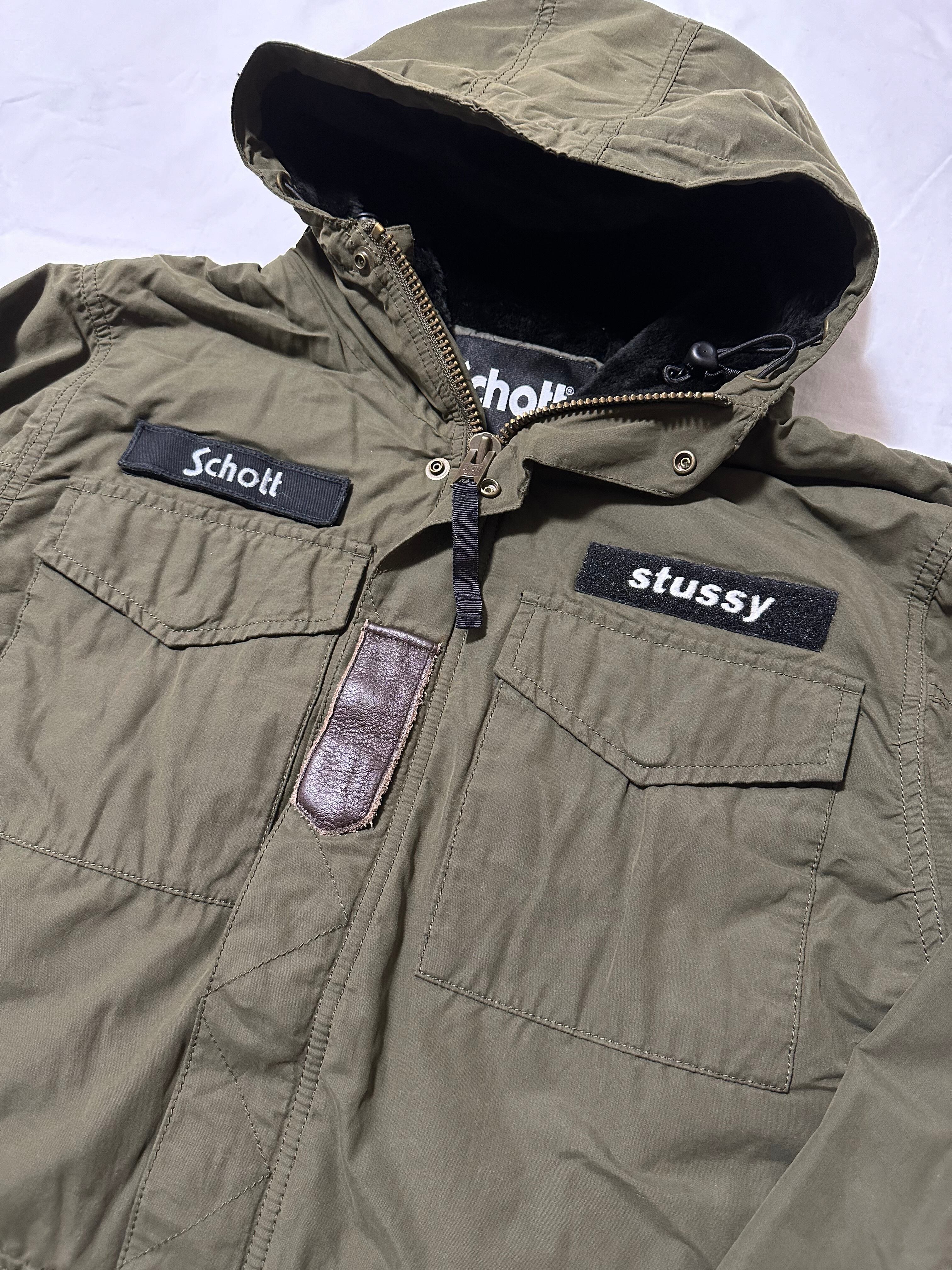 STUSSY × SCHOTT M-65 TYPE JACKET.L | Pay ID
