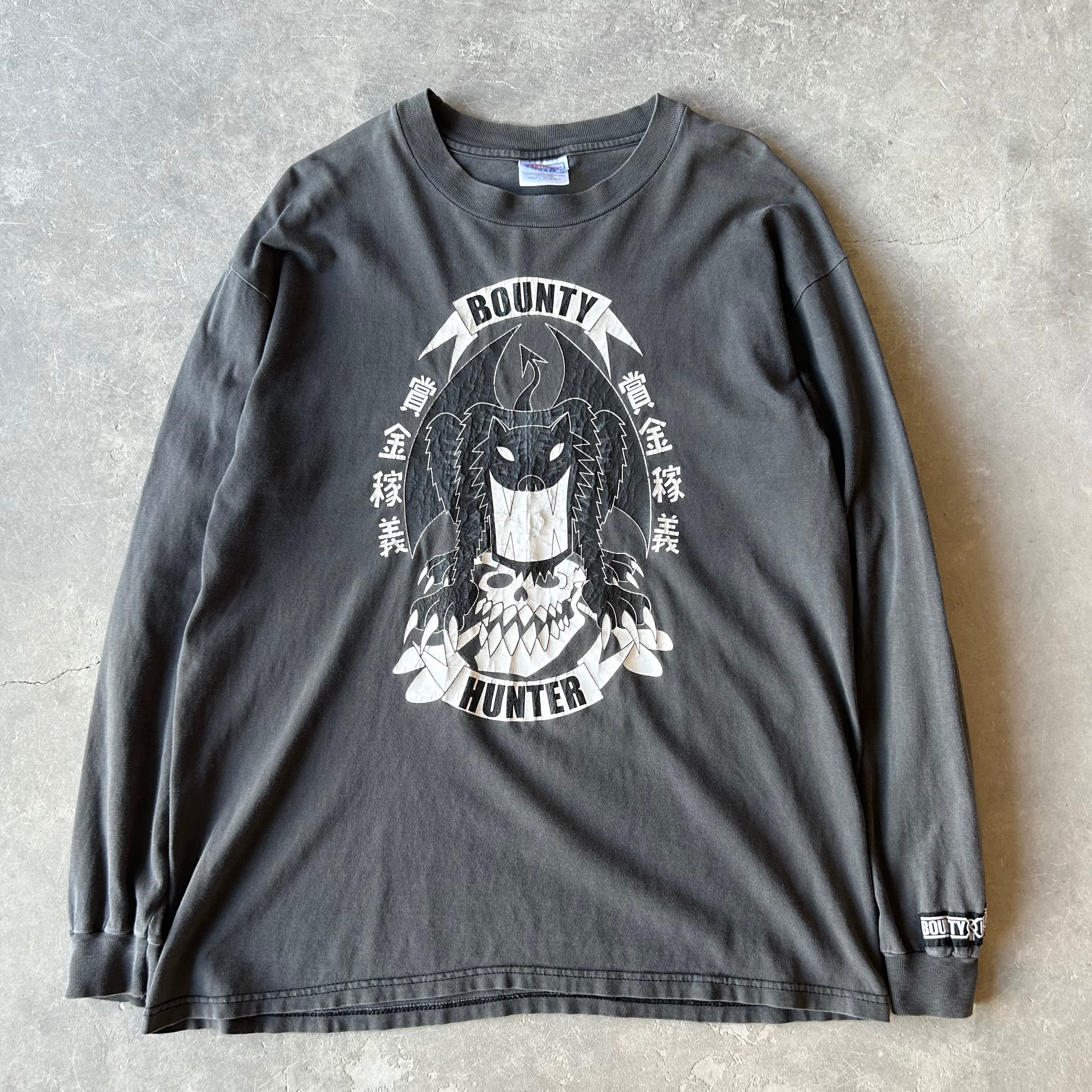 90s BOUNTY HUNTER L/S T-Shirt L / 初期 バウンティーハンター