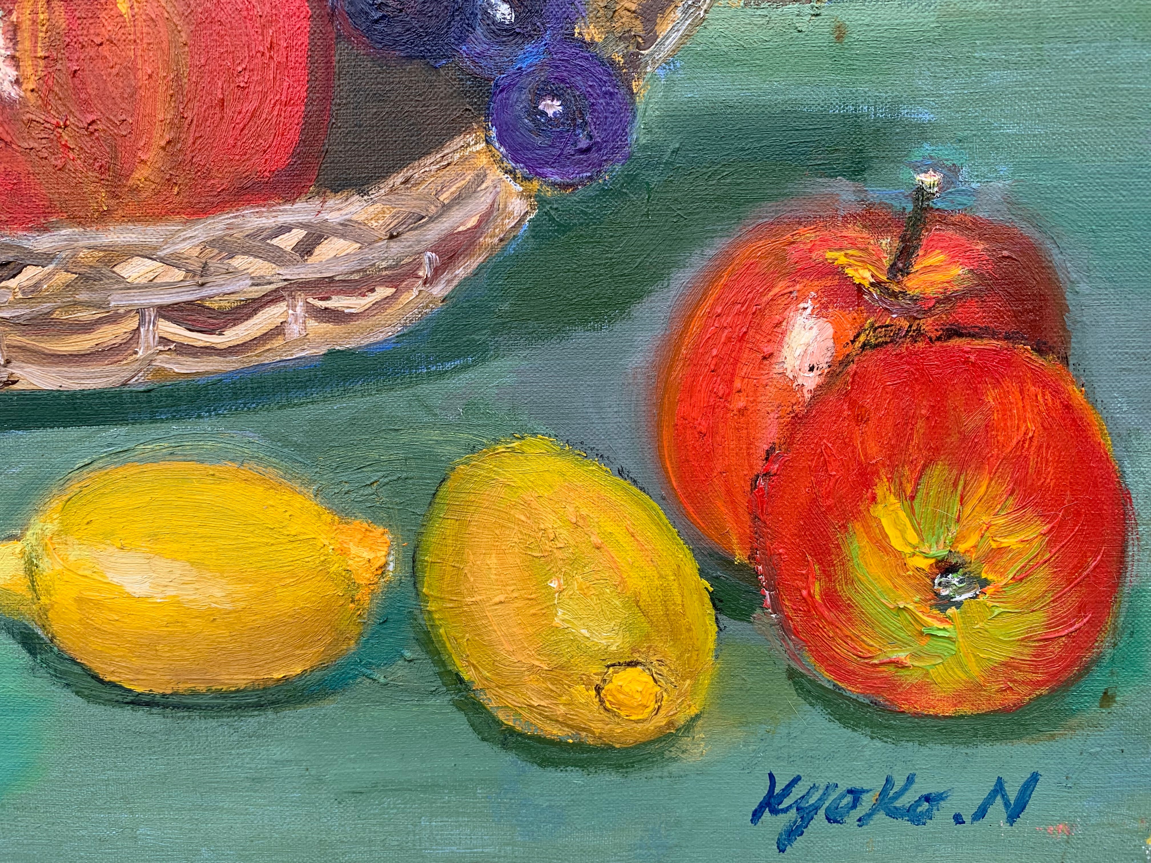 油絵『果物』 | kyoko201