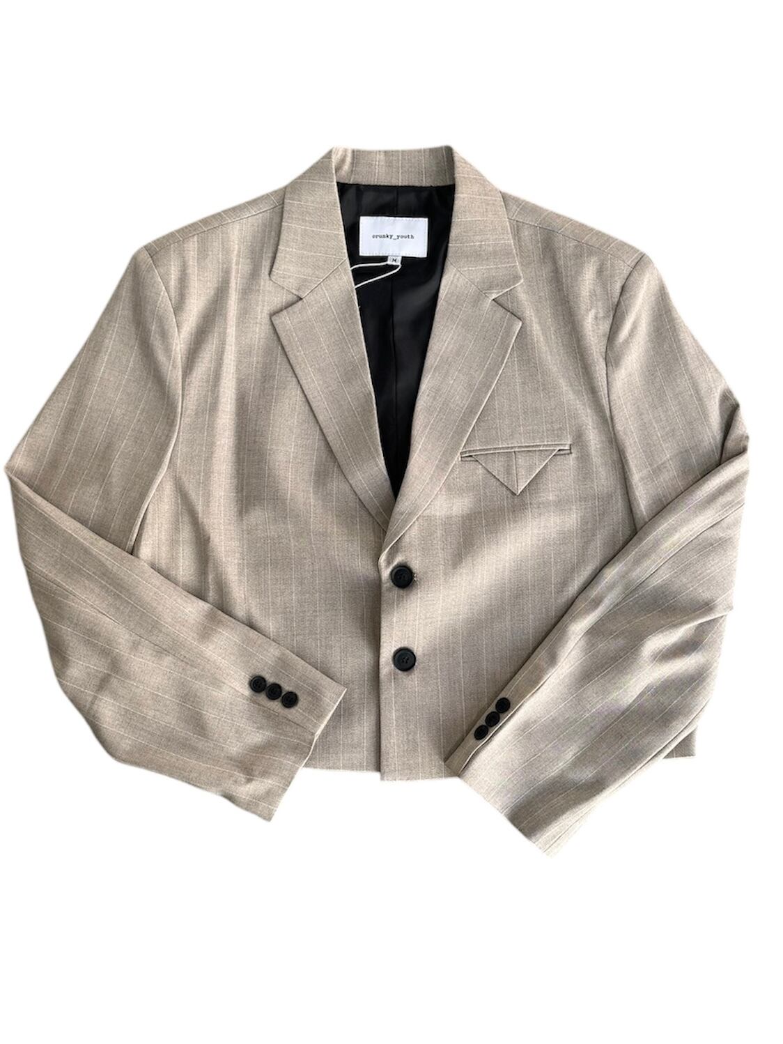 ALUDE SELECT】mode short jacket（4color） | 【ALUDE】韓国メンズ