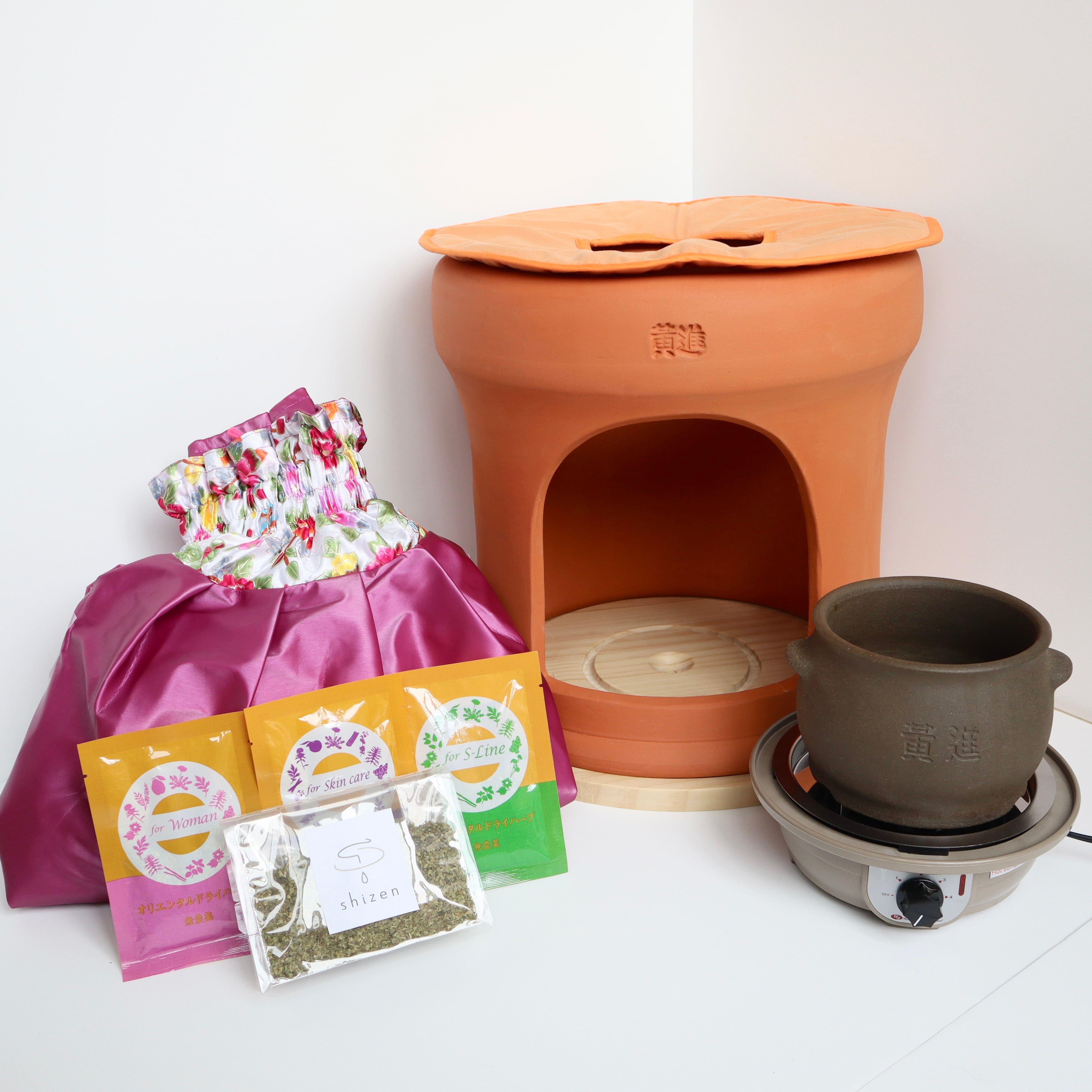 開業セット】よもぎ蒸しセット一式×2セット | japan herb steam