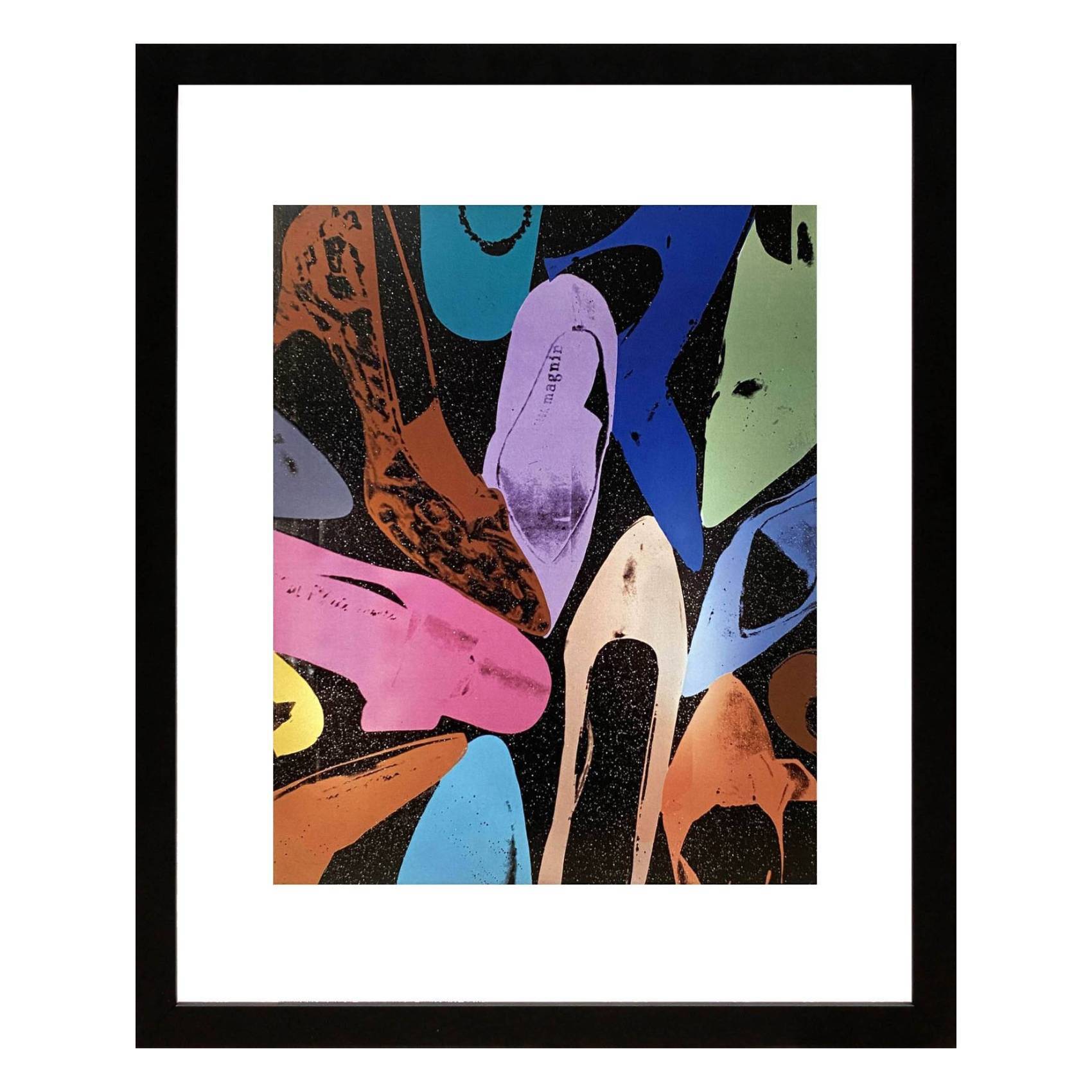 アンディ ウォーホル「ダイヤモンド ダスト シューズ(ランダム) ,1980