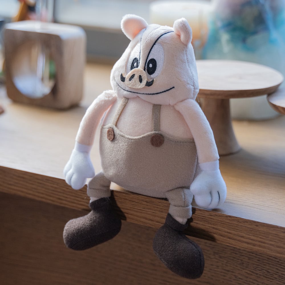 数量限定/公開30周年記念】紅の豚 ぬいぐるみ シネマキャラクター 3体