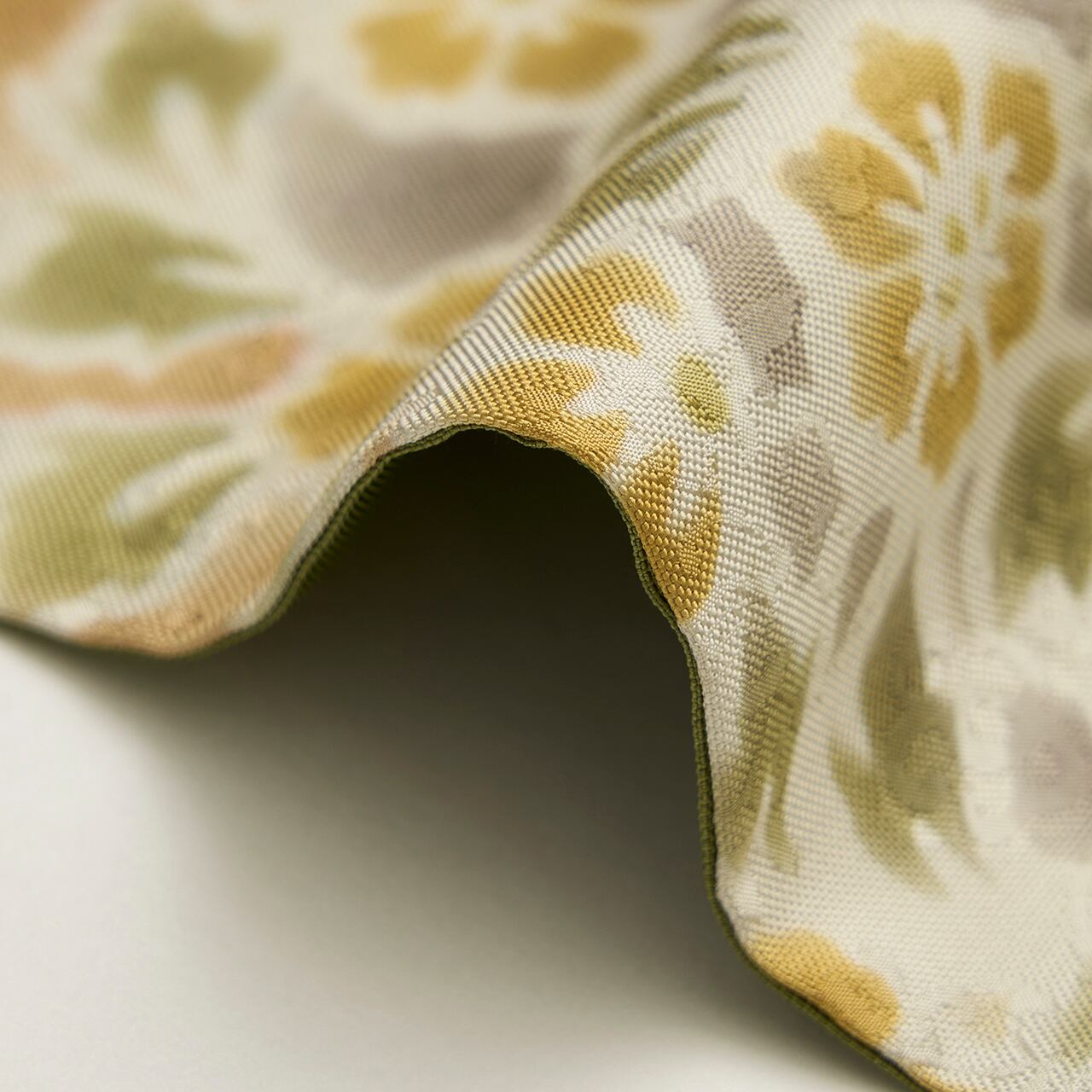 内田陽一郎 正倉院草花文様 夾纈染袋帯【未着用品】 | かわの屋