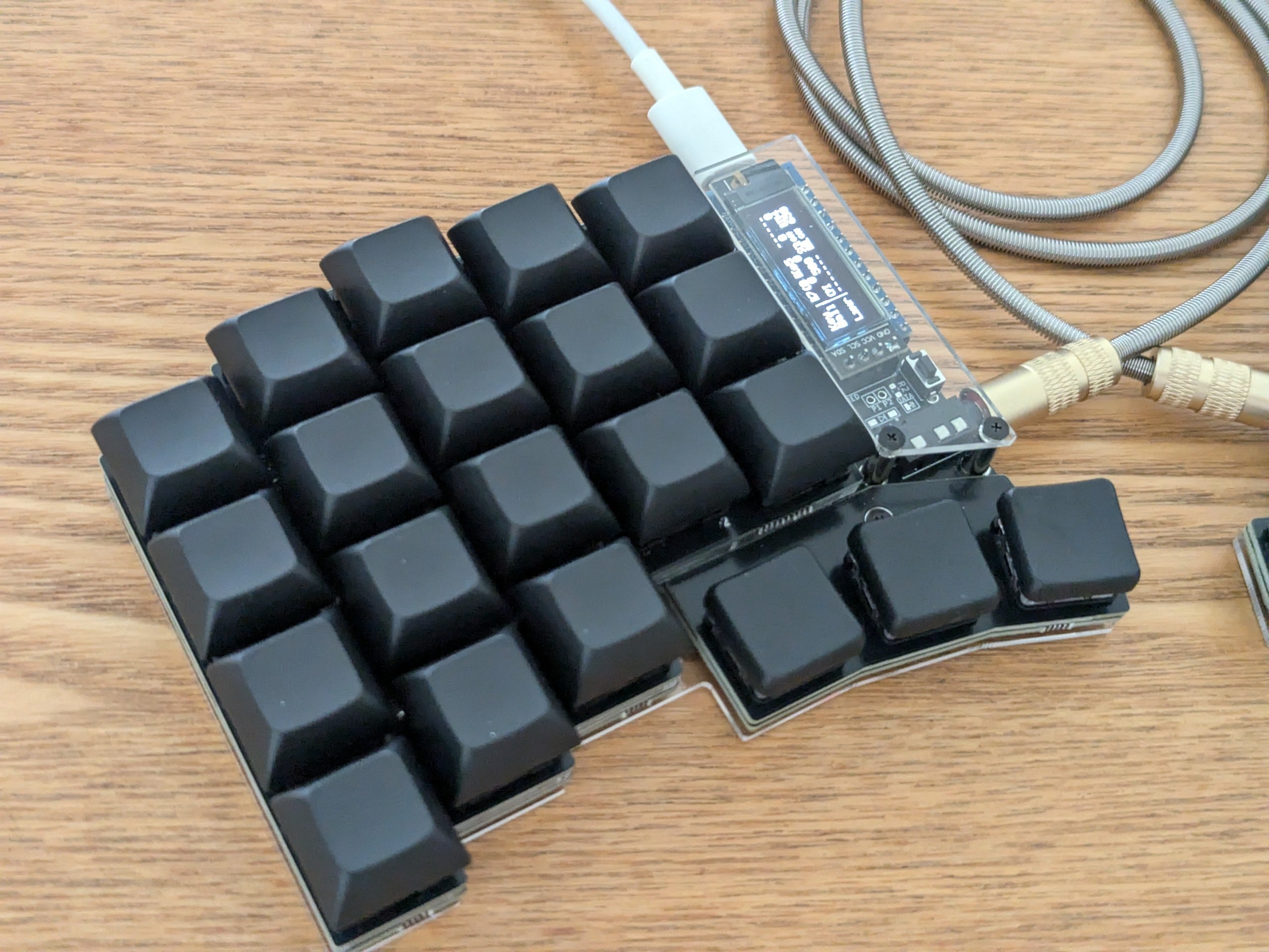 Keyball39 ハンダ付け済み 基板 LED トッププレートセット Keyball39