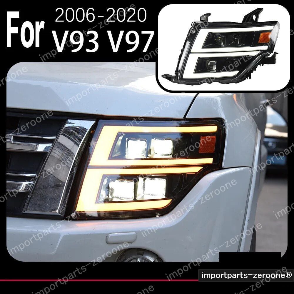 三菱 パジェロ V93 アップグレードヘッドライト2006〜2020 V97 V87 V95