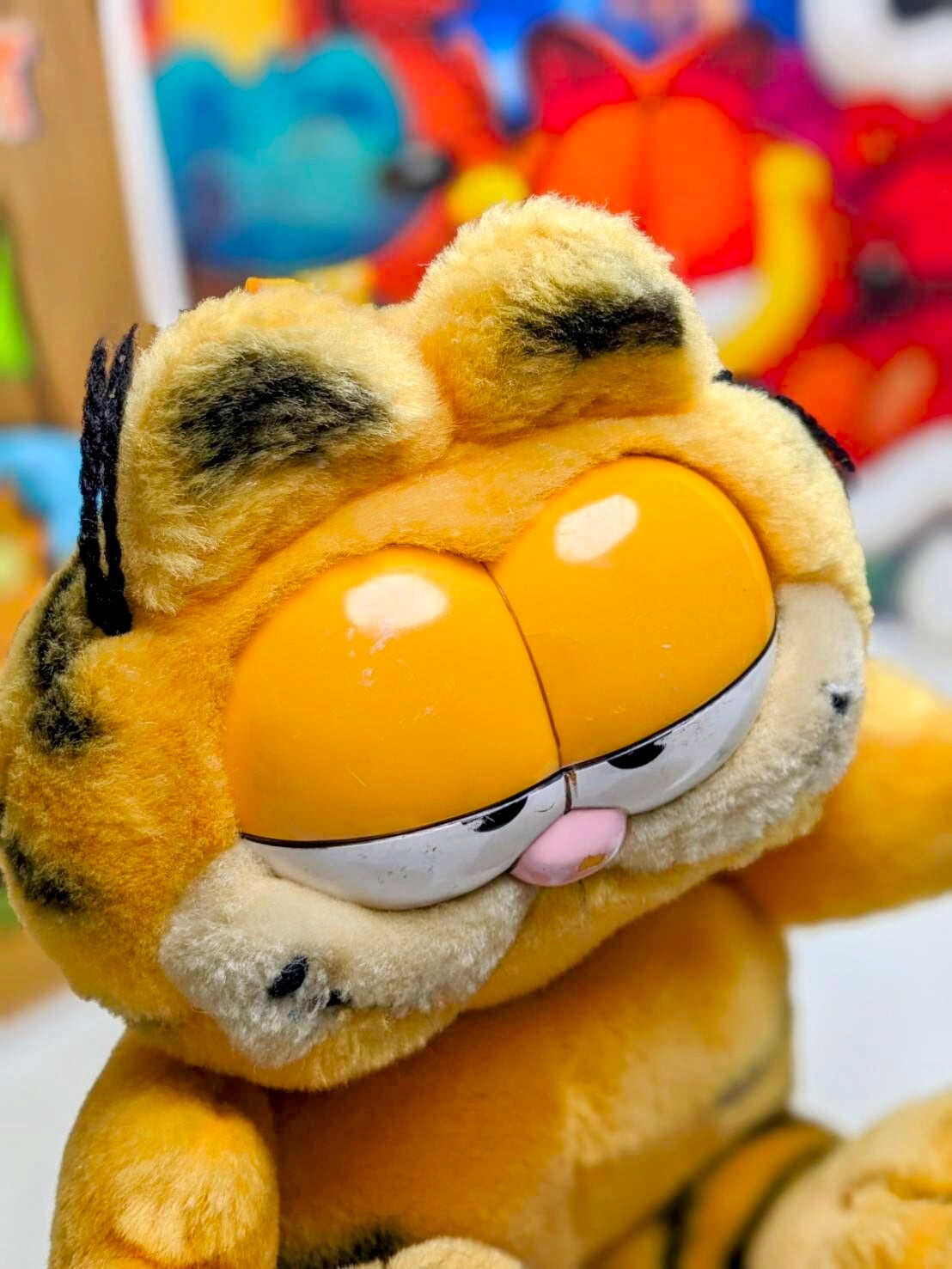 80年代 ビンテージ ガーフィールド ぬいぐるみg2 ☆ VINTAGE 1980年代