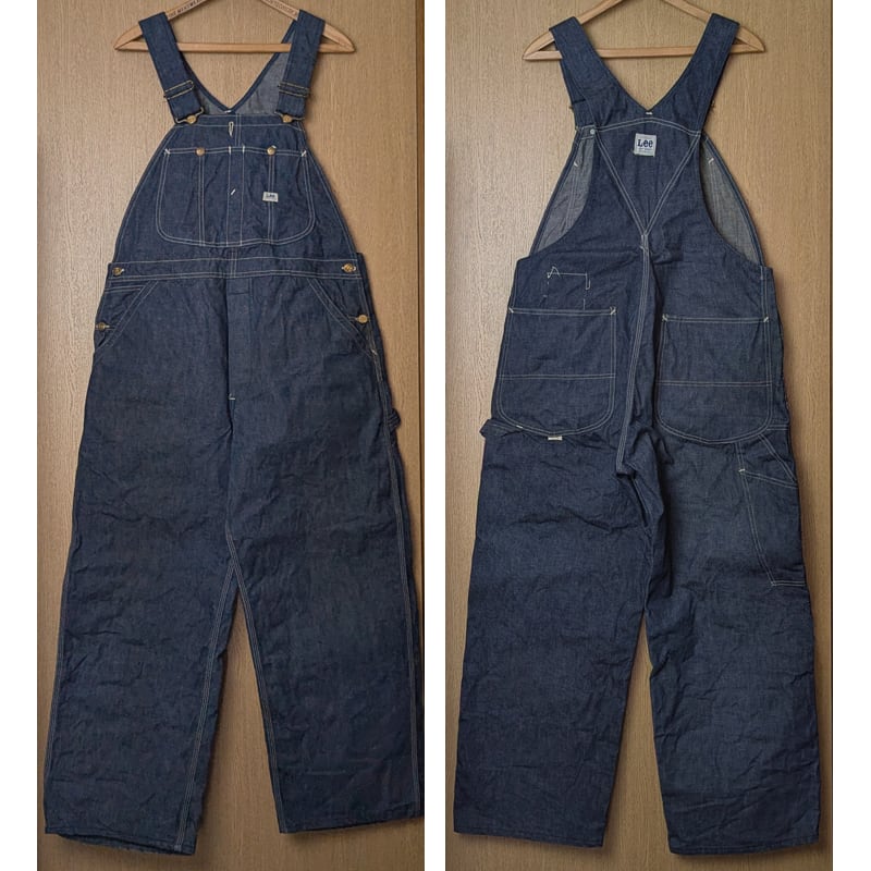 50s Lee 91-SB Denim Overalls (38-28) ONE-WASH | Wonder Wear