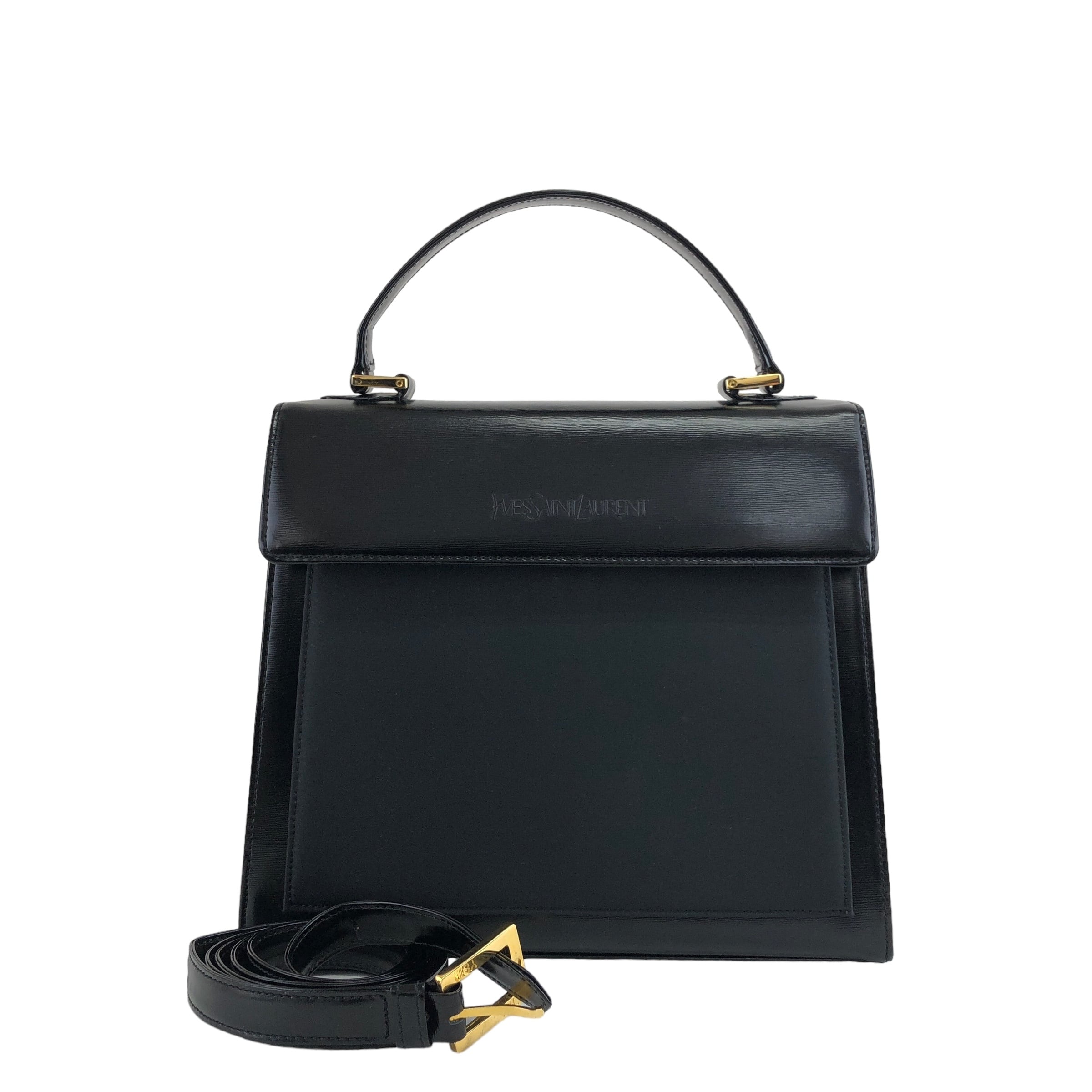 Yves Saint Laurent イヴ・サンローラン YSLロゴ エナメル 2way