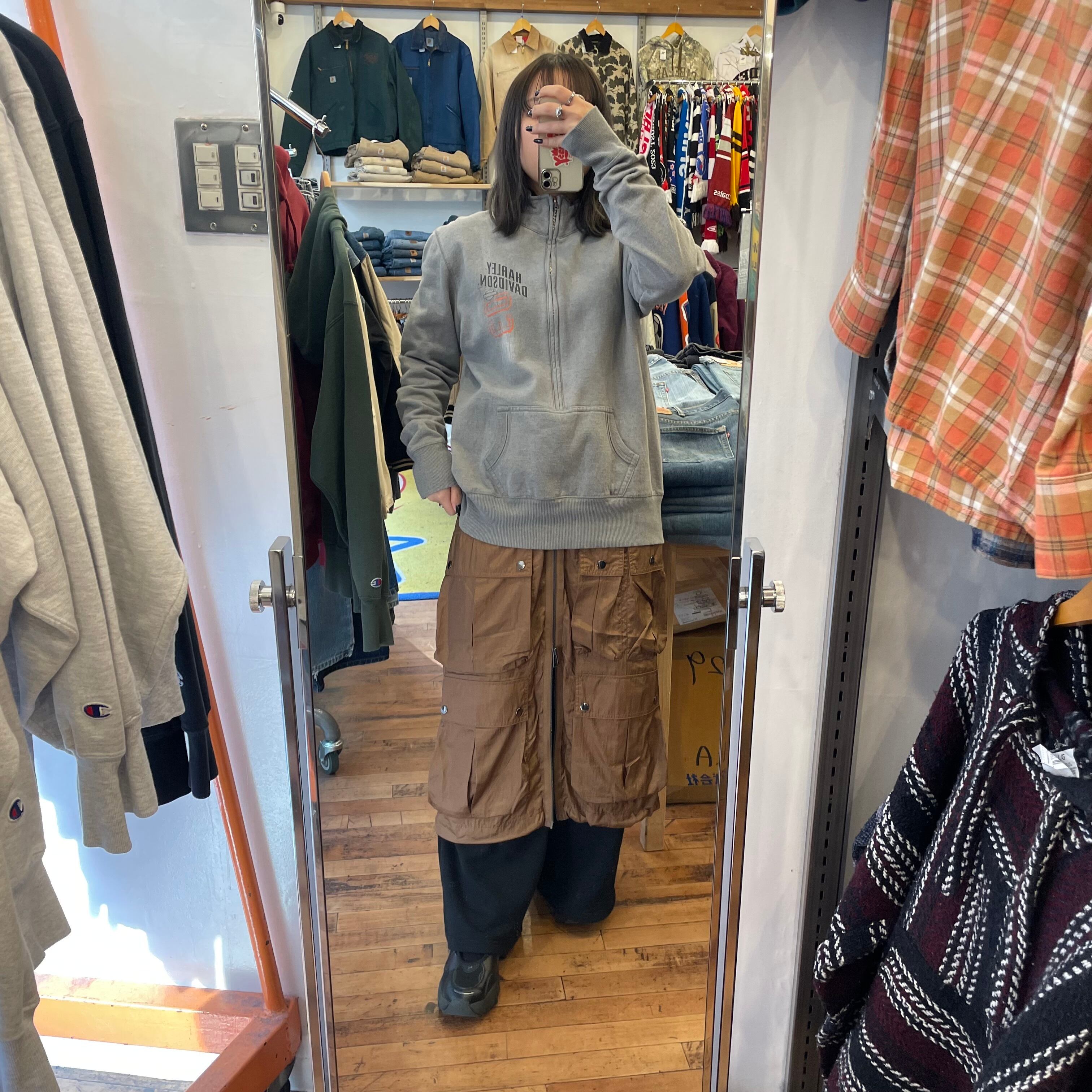 Harley-Davidson/ハーレーダビッドソン】ハーフジップ スウェット