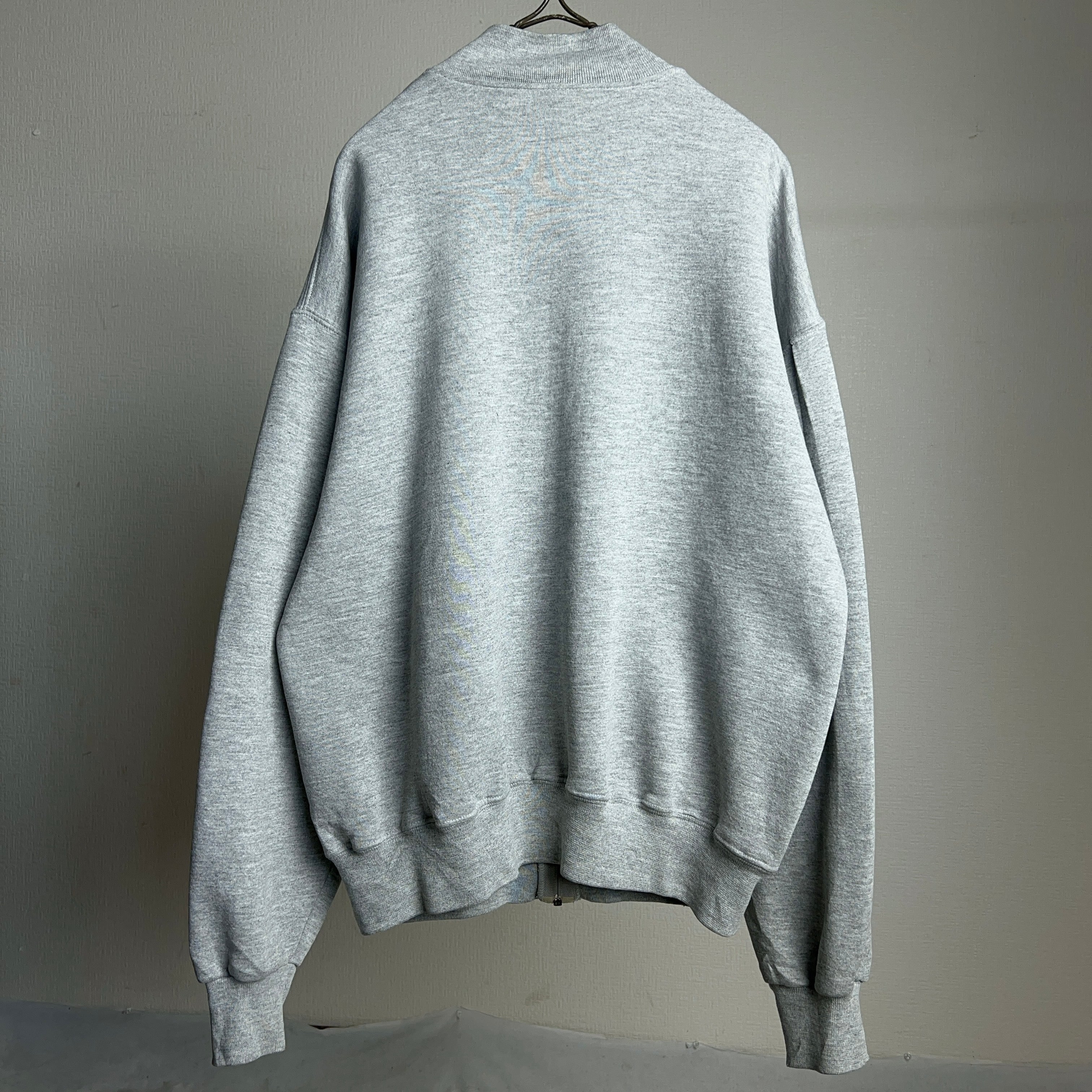90's~00's RUSSELL ATHLETIC Zip-up Sweatshirt Gray SIZE L 90年代 00