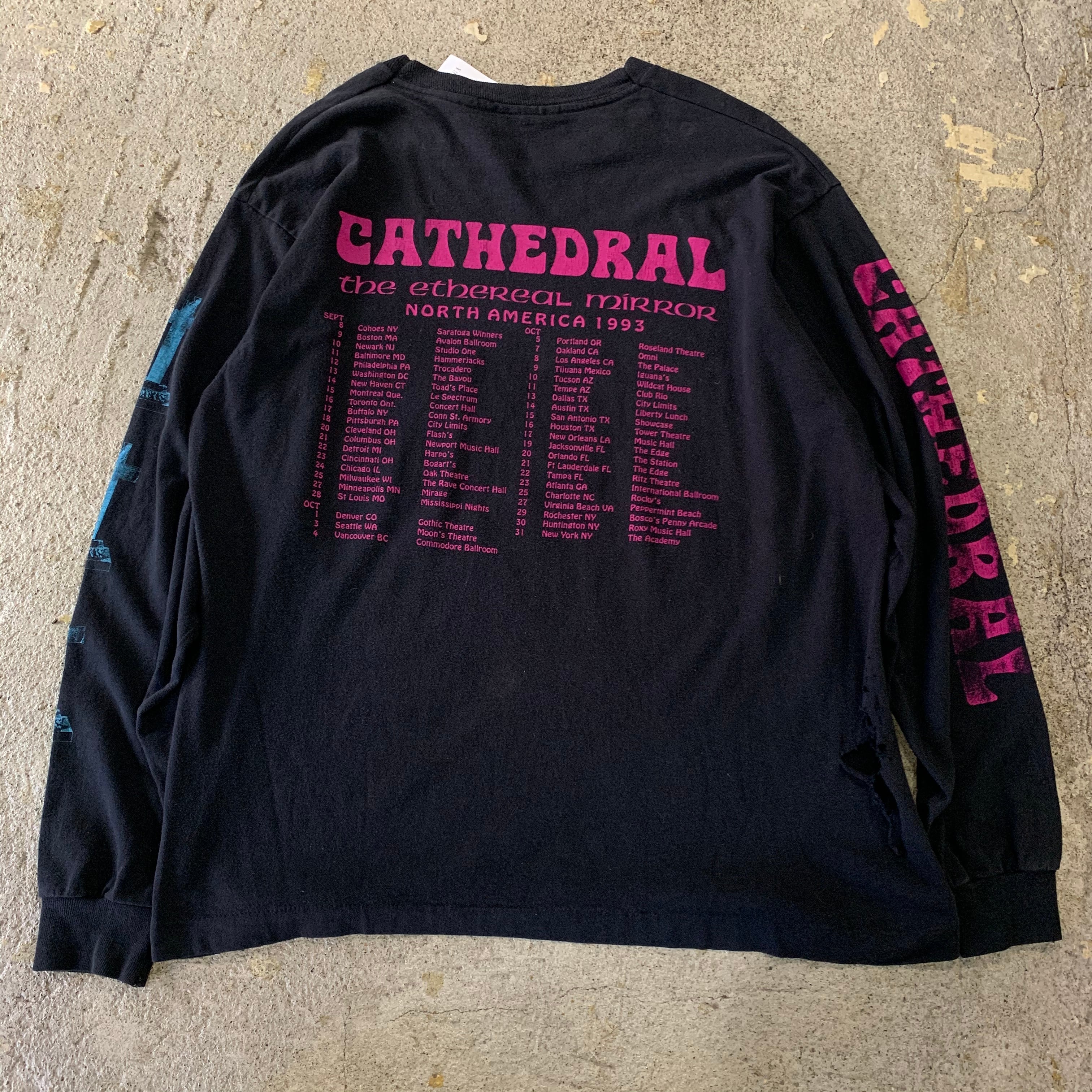 90s cathedral L/S T-shirt | What'z up