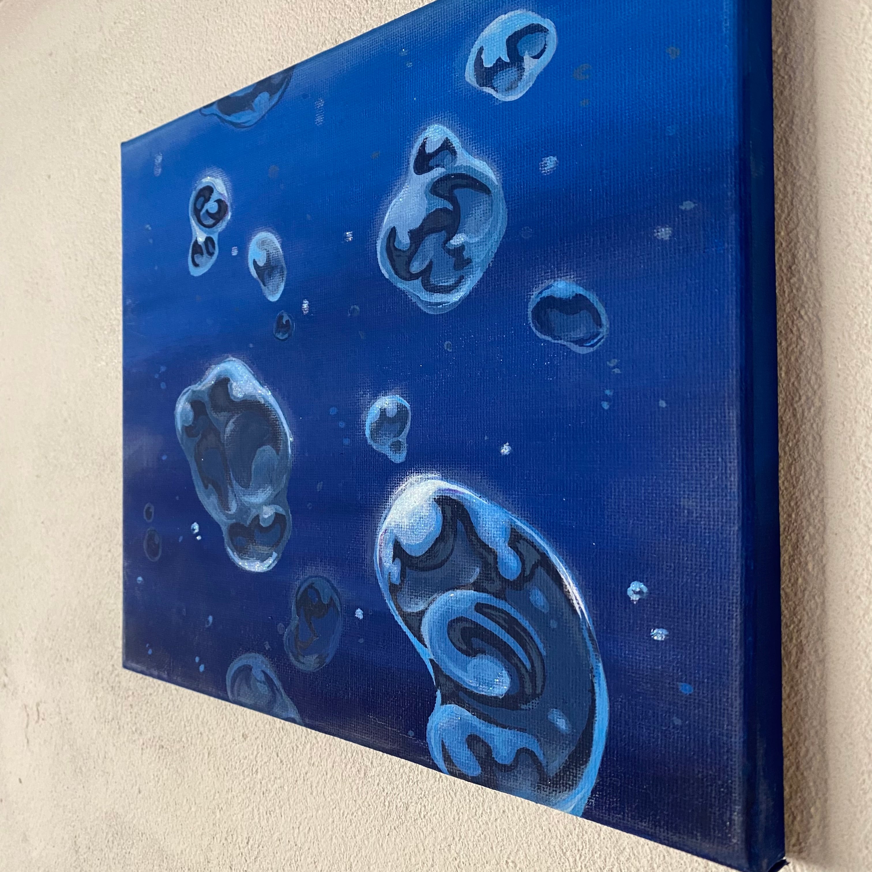 水 アクリル画 原画③ | 時煌屋