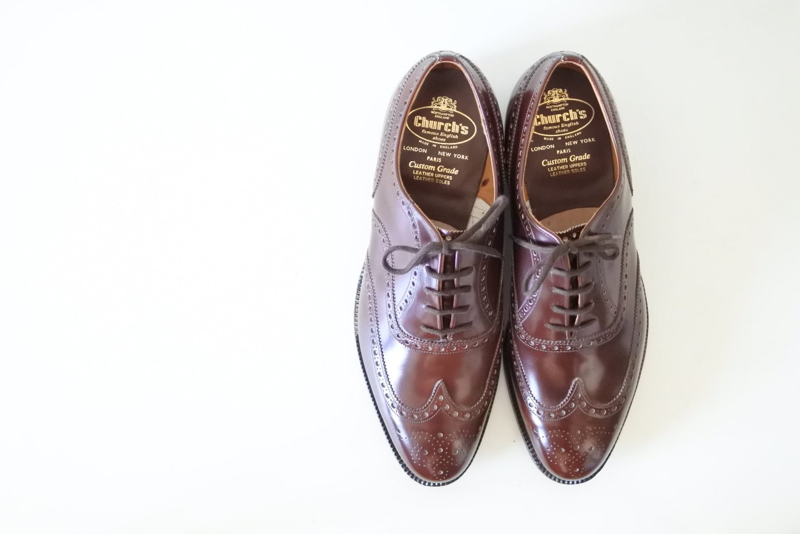 Old Church's 旧チャーチ 三都市 HICKSTEAD 84ラスト DEADSTOCK | JUST