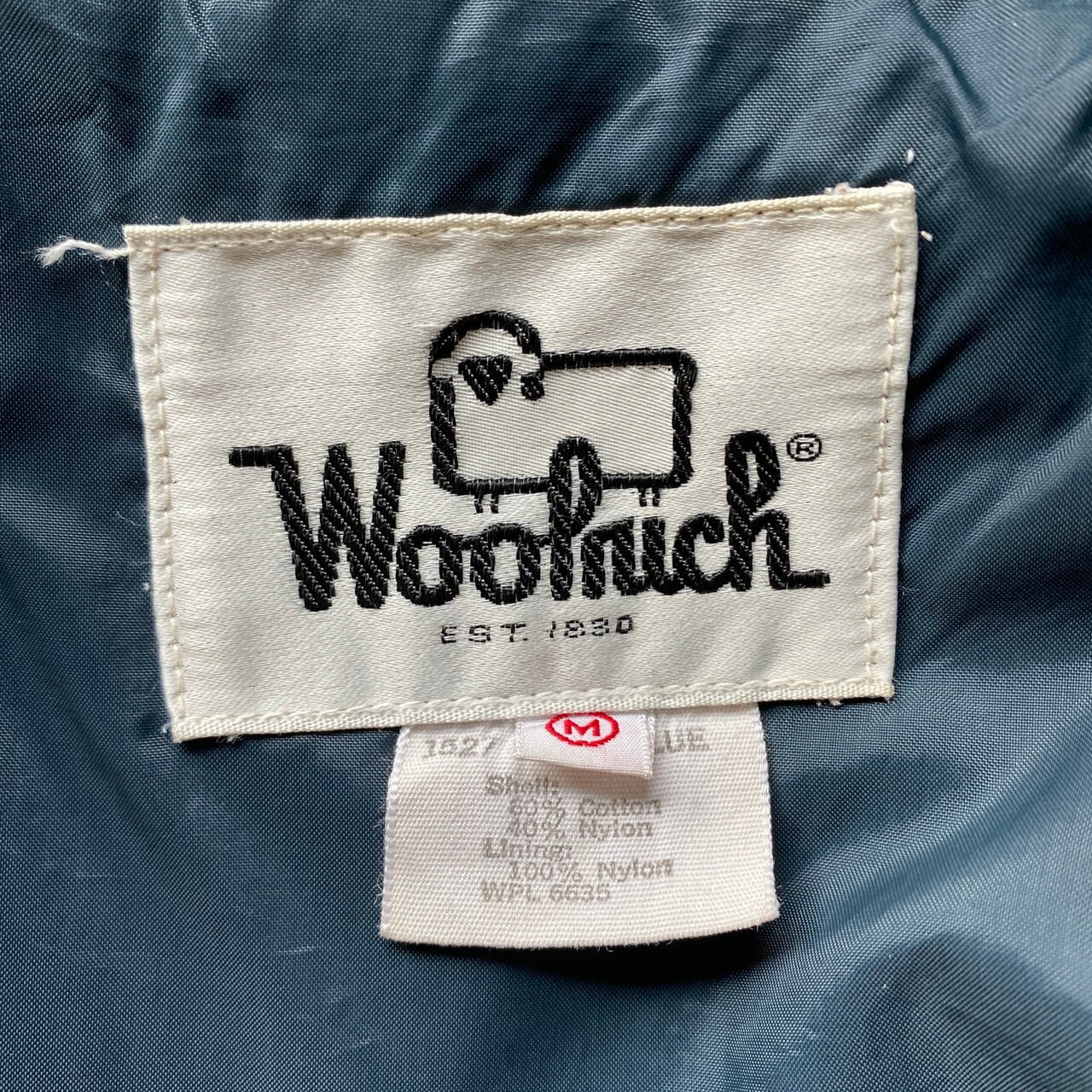 70年代 白タグ WOOLRICH ウールリッチ マップポケット 60/40クロス