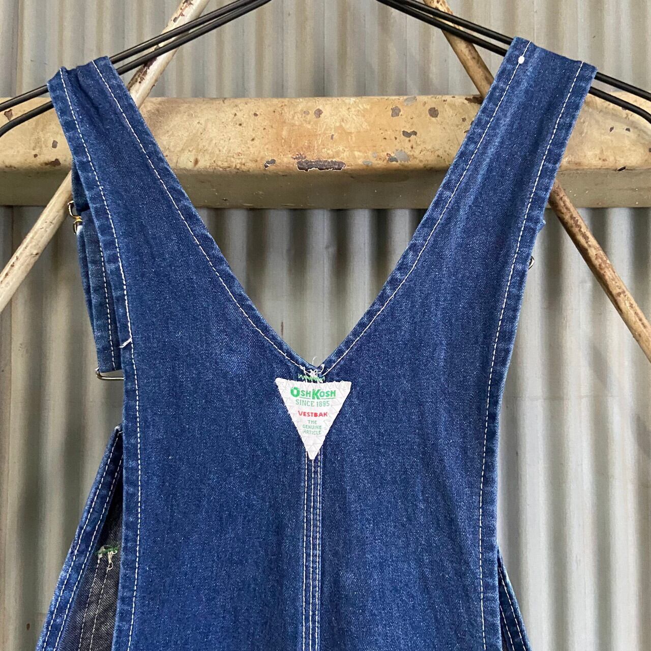 70年代〜80年代 USA製 OSHKOSH オシュコシュ デニム オーバーオール
