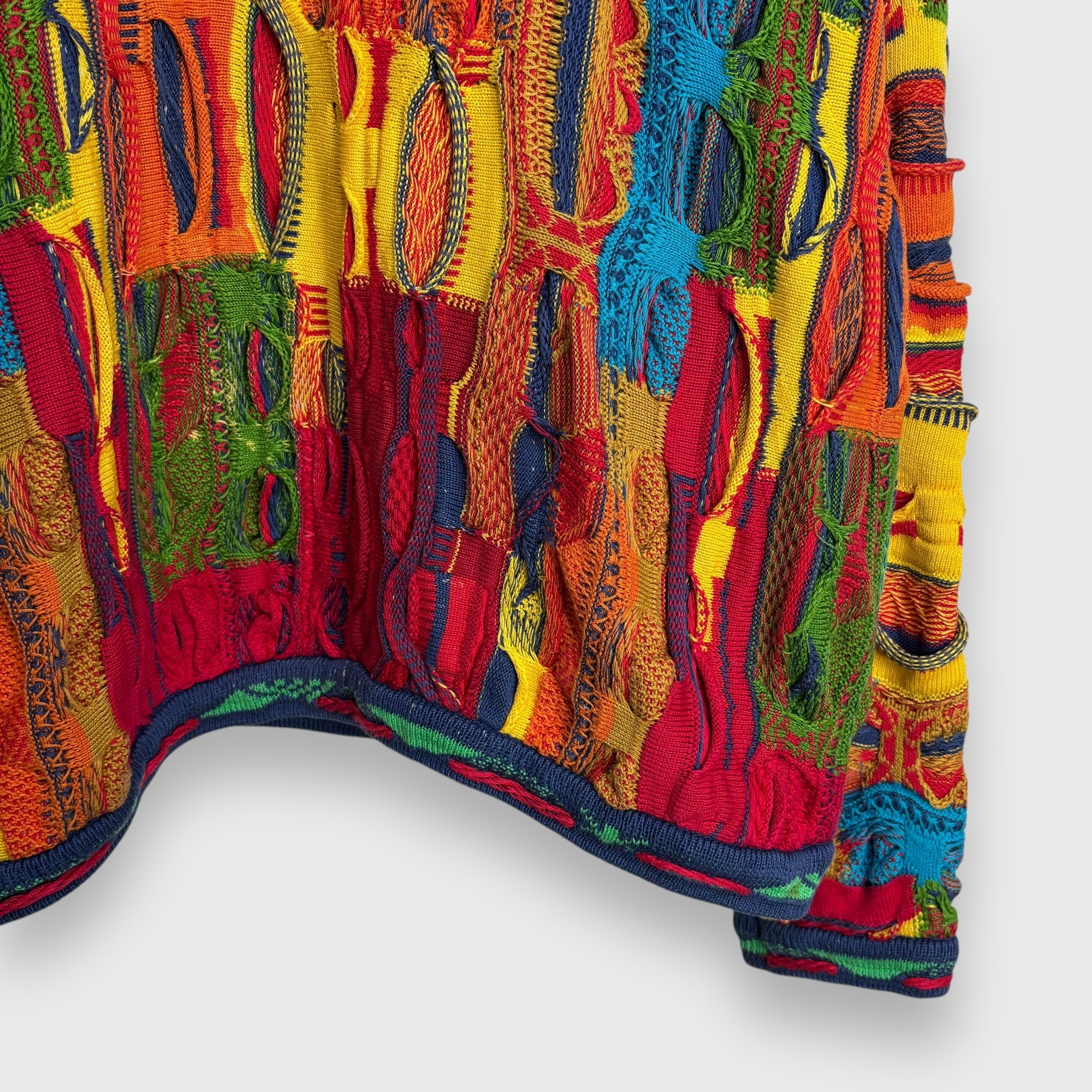 90s COOGI クージー 3Dニット 総柄ニット オーストラリア製 S | 古着屋 Uan