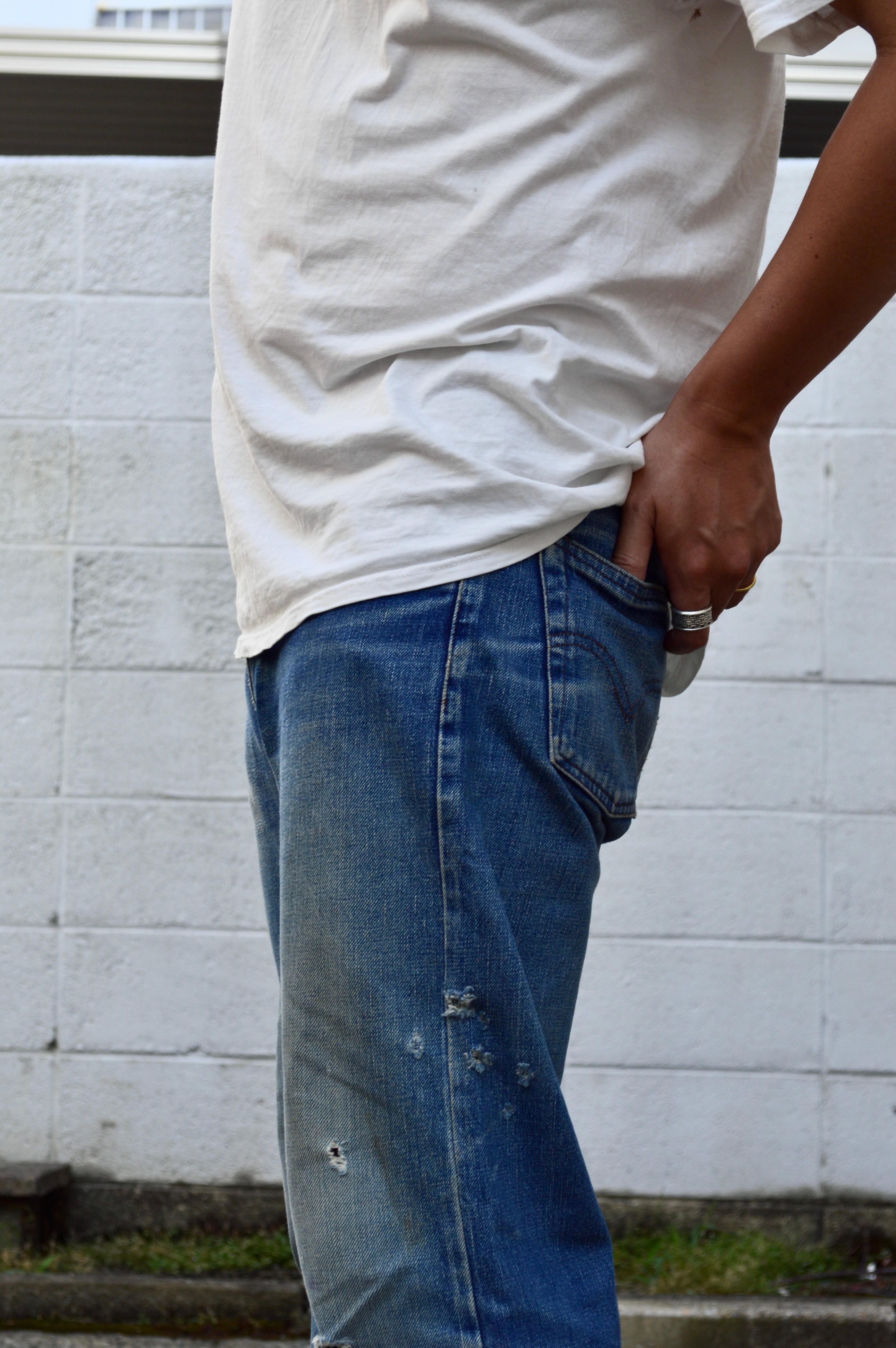 LEVI'S 502XX BIGE JPN復刻 J22 リーバイス502 赤耳 32-34inch | UOOP