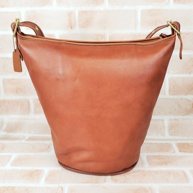 コーチ COACH ☆ クラシック レザー ダッフル ショルダーバッグ A4OK