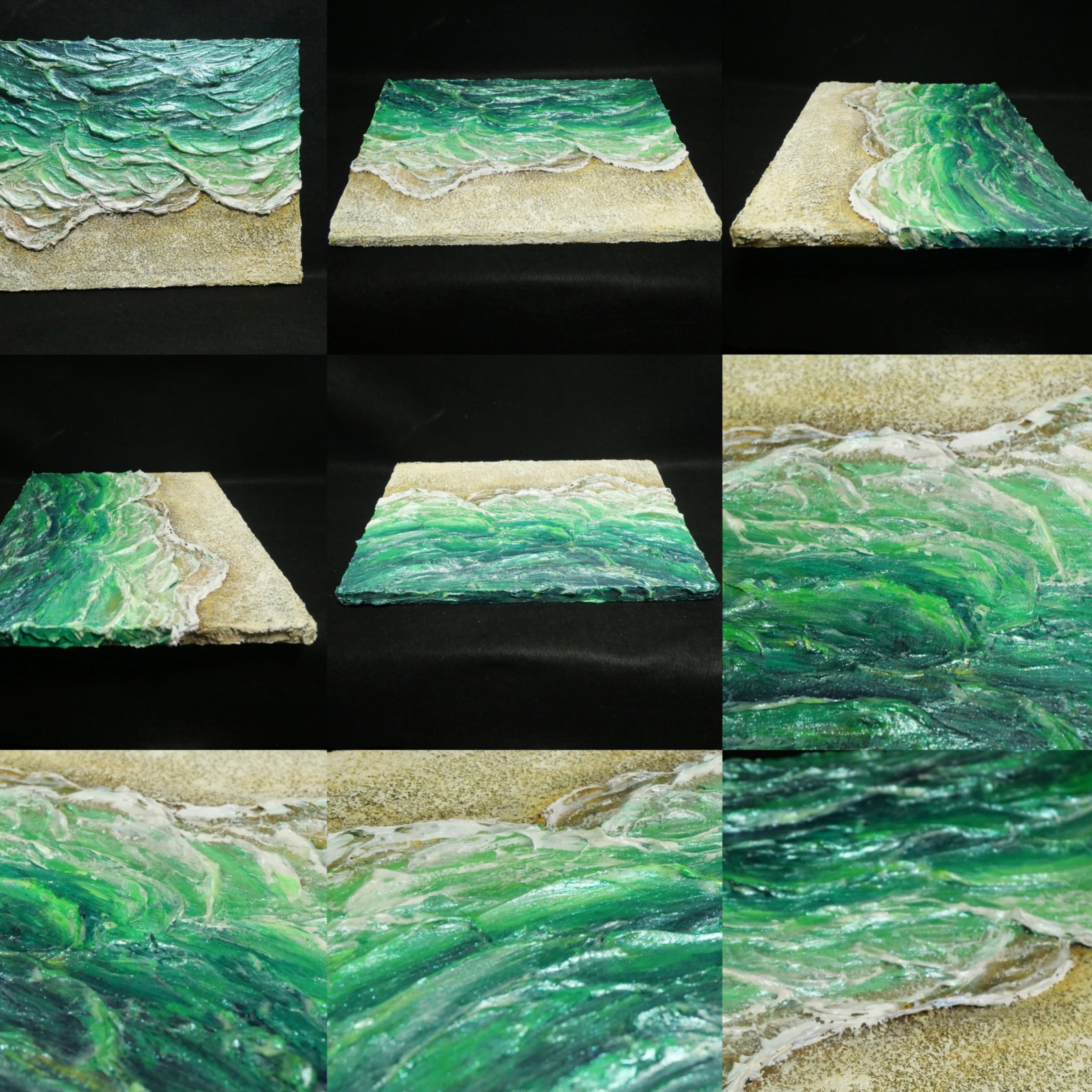 RENA F15サイズ 原画 絵 アート 抽象画 アクリル画 キャンバス RENA