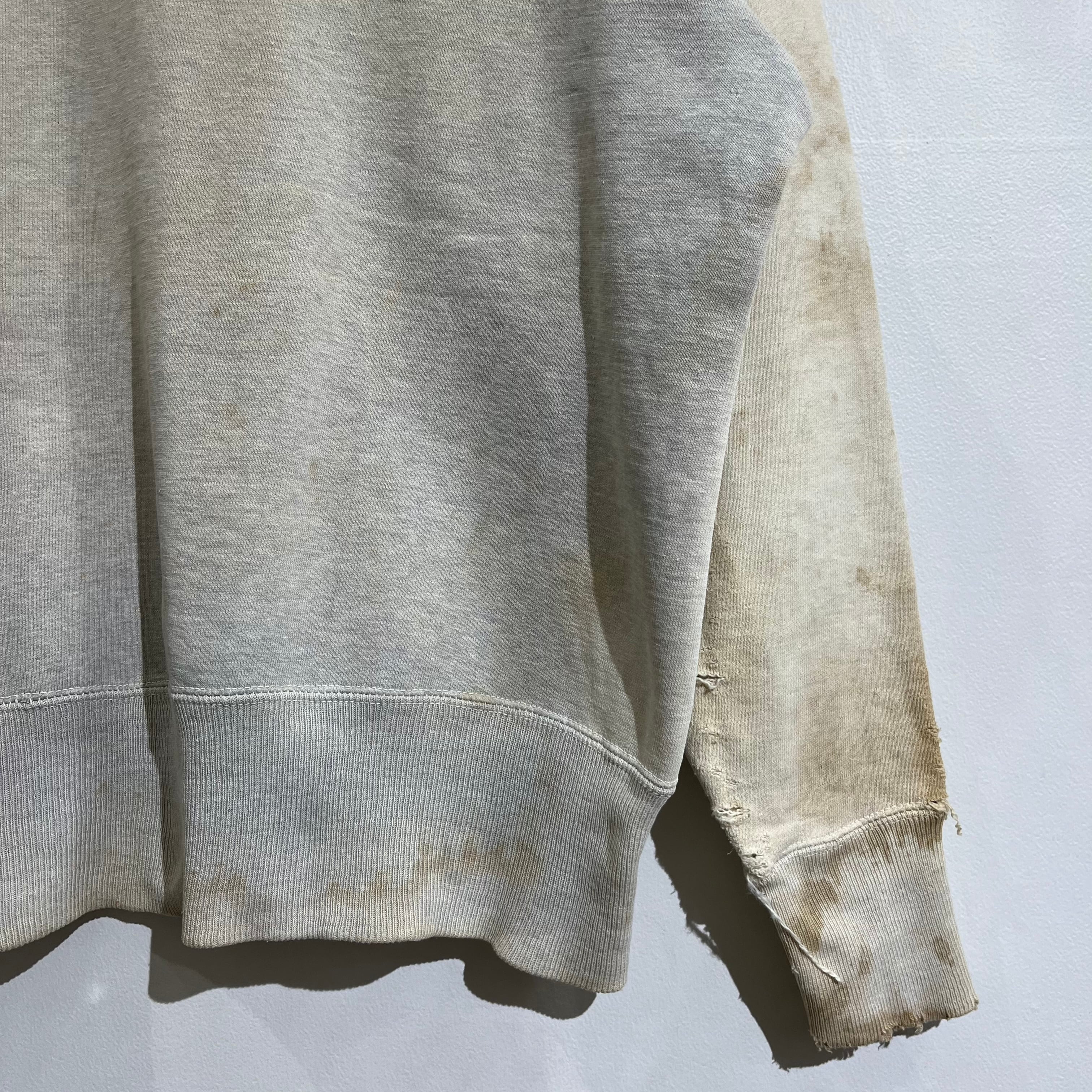 40s Both V Sweat Big Size 40年代 両V スウェット ビッグサイズ 極上