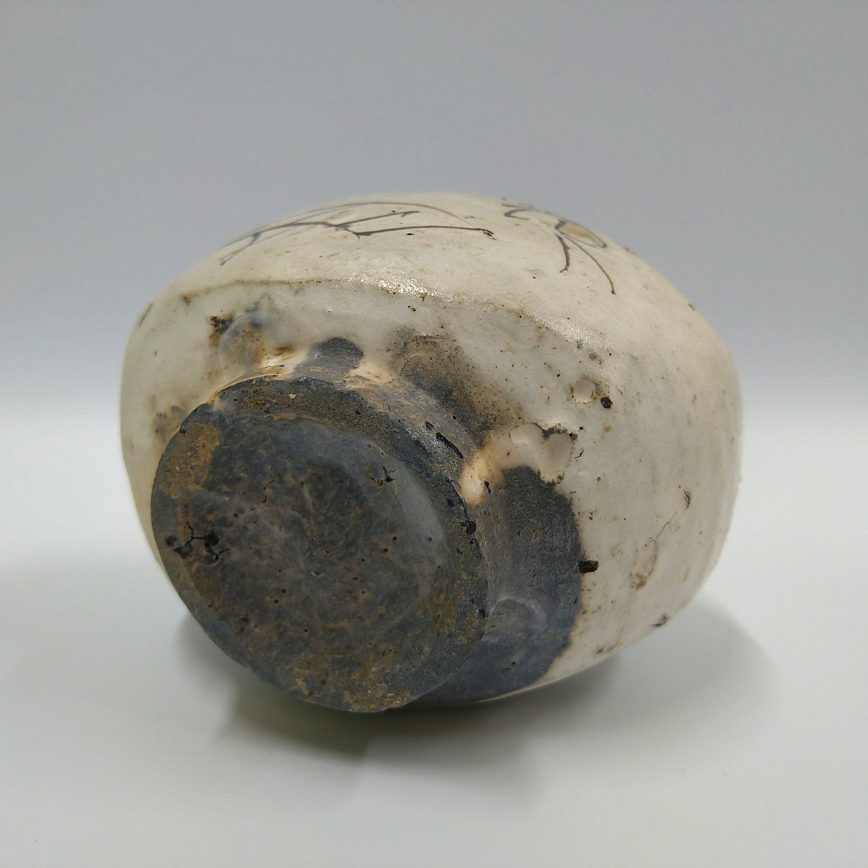 丸田宗彦 粉引唐津扁壺徳利 | ギャラリー 土の器