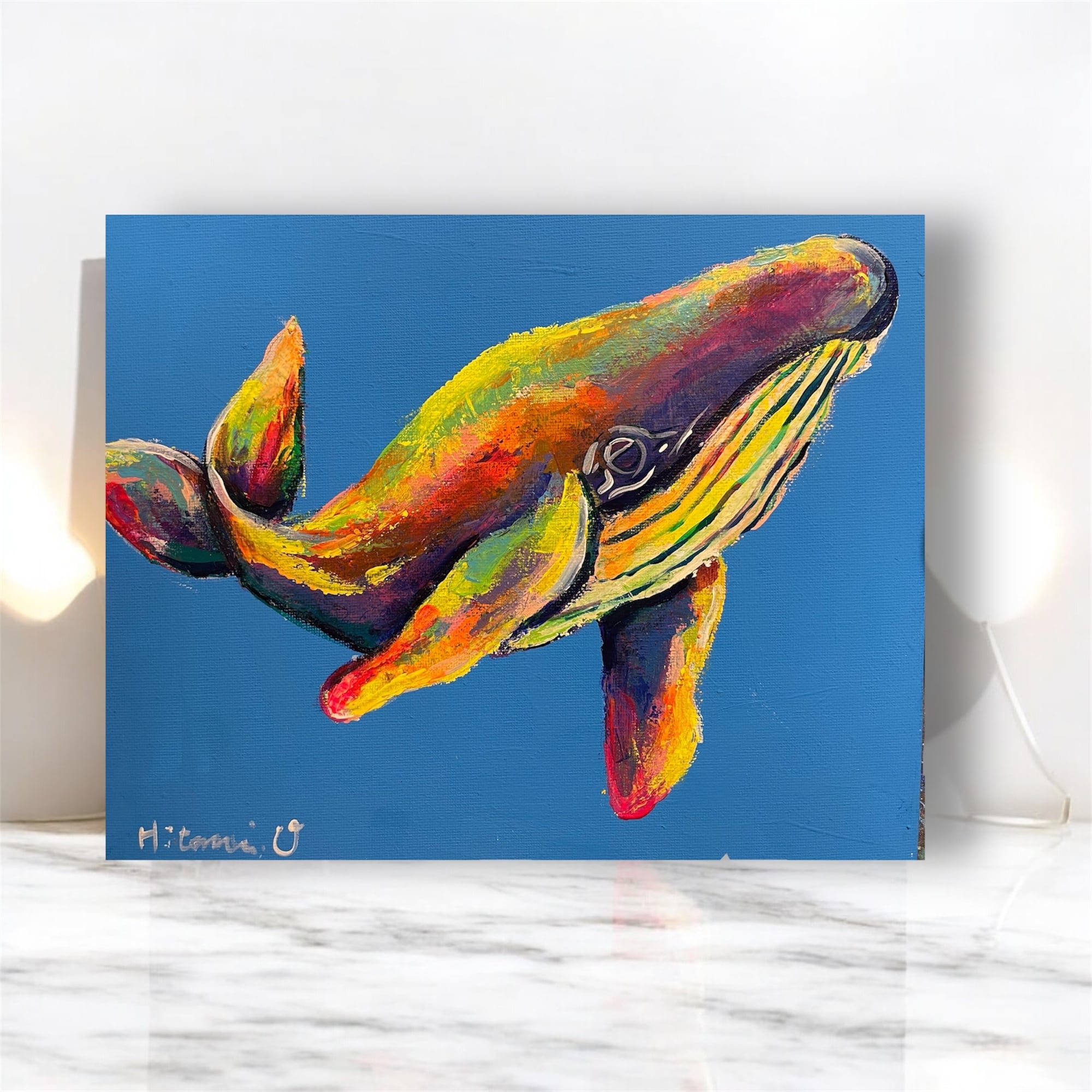 幻想絵画、空飛ぶ画家糸川裕志の富士山曼荼羅図富嶽三十六景の画帳