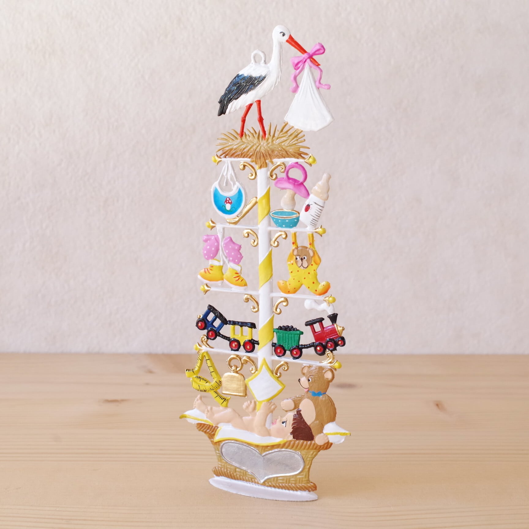 錫の飾り 出産の木 | 木のおもちゃ専門店 おもちゃ箱 イカロス 公式