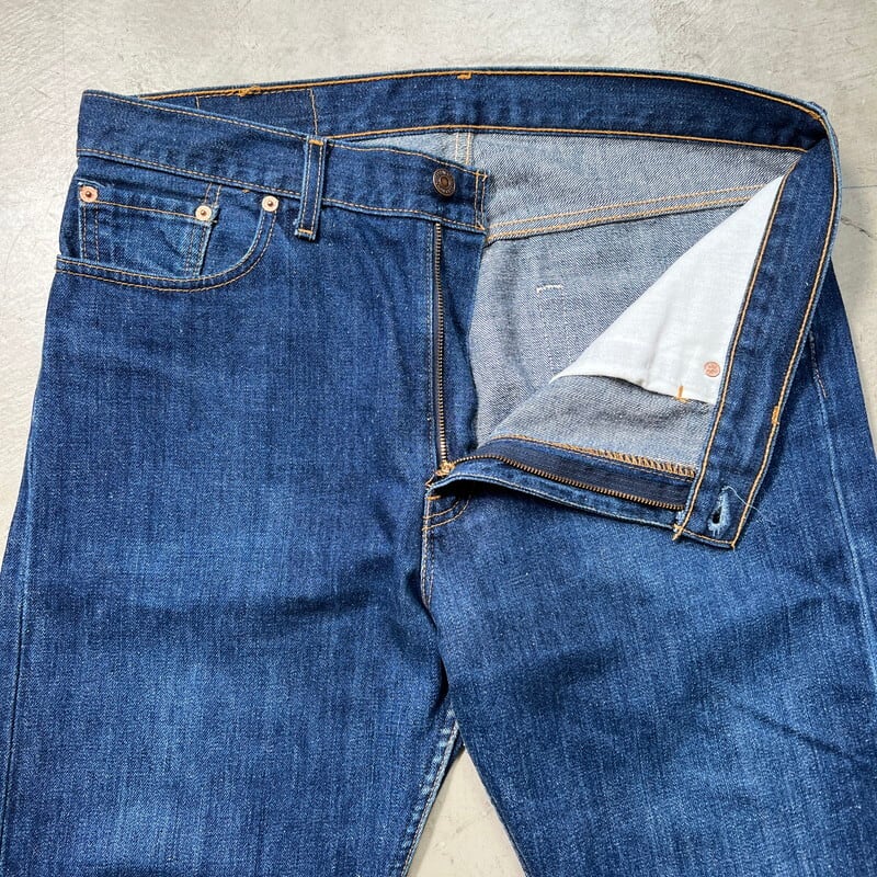00's Levi's リーバイス 505-03 デニムパンツ 濃いめ ティアオフタグ