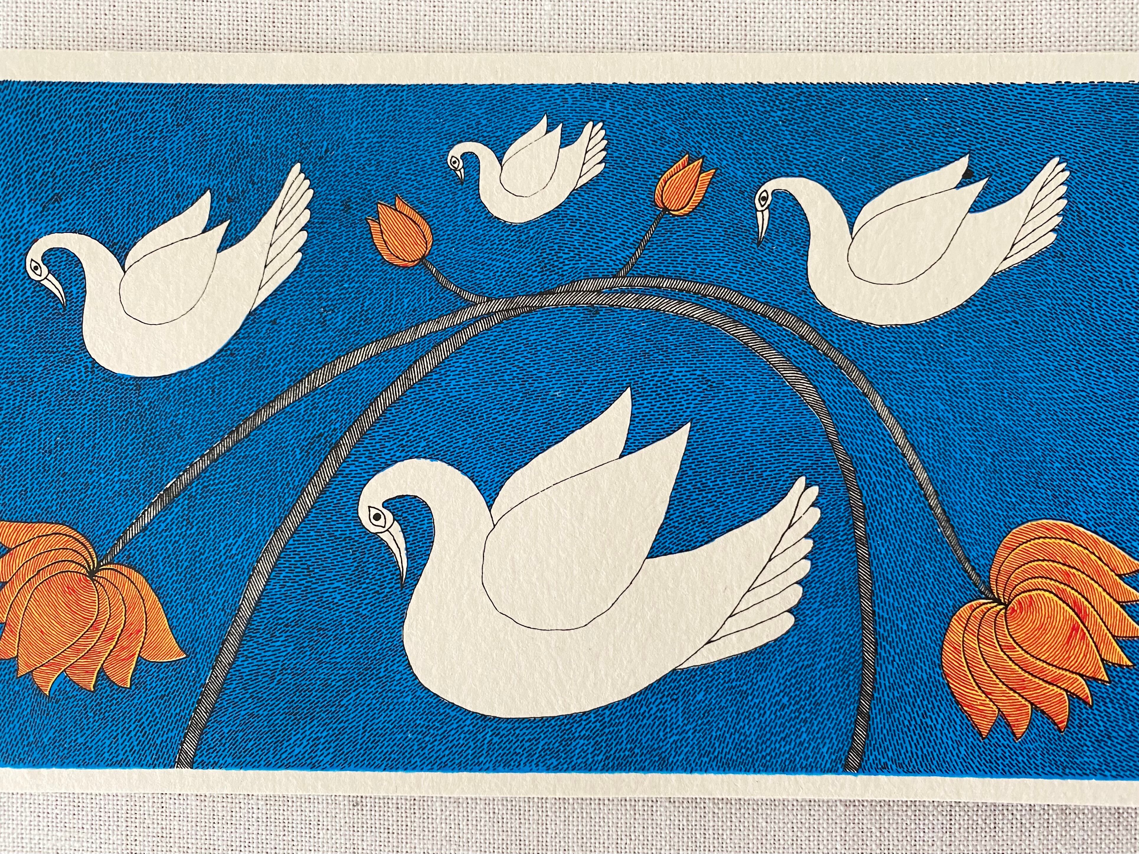 タラブックス メッセージカード「水のいきもの」Tara Books | Herios