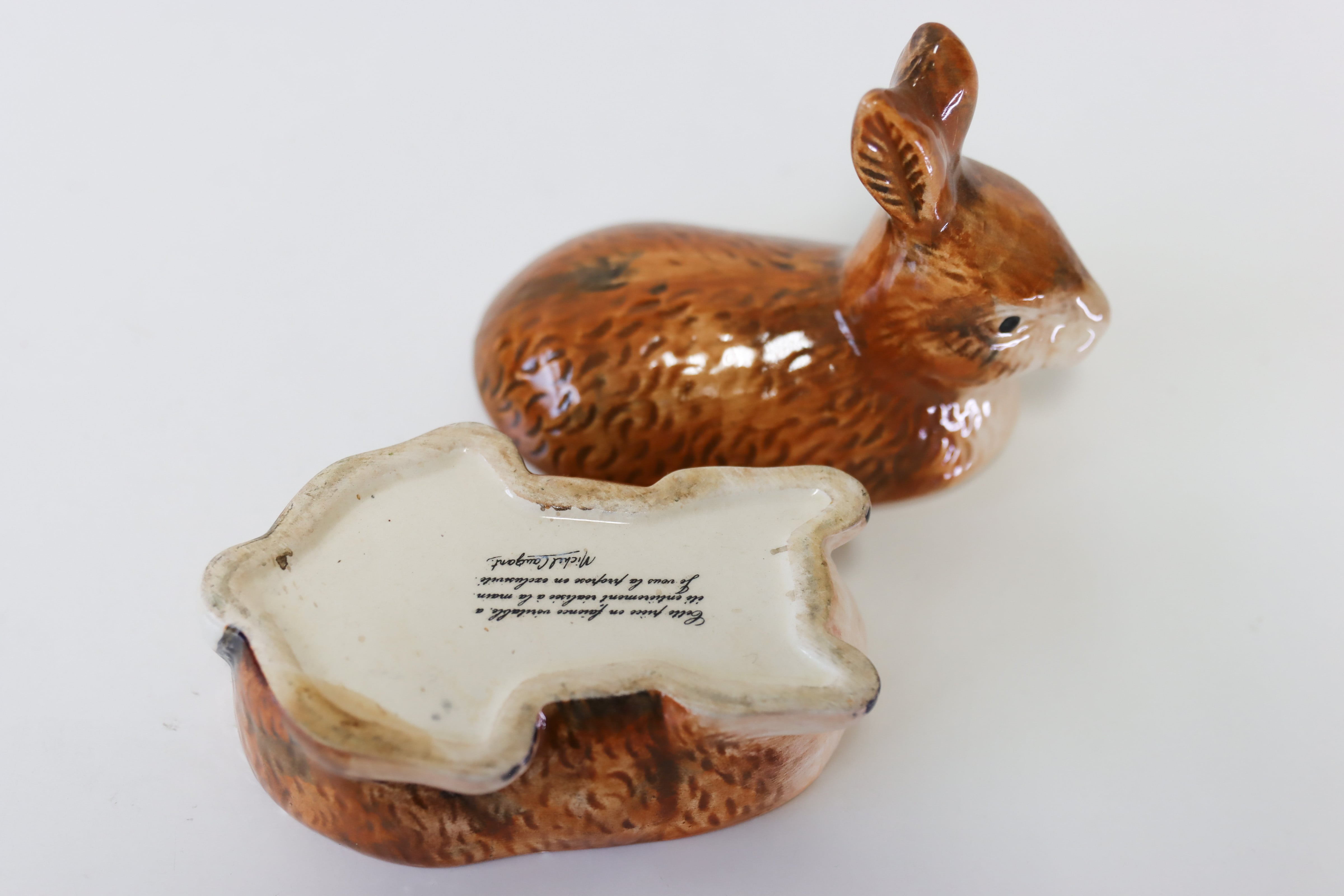 うさぎ型テリーヌポット ミッシェル・コーガン | onomatopoeia