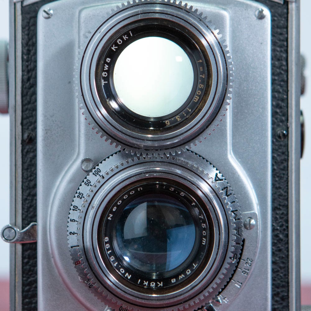 二眼レフカメラ MAMIYA FLEX JUNIOR マミヤフレックス ジュニア 【送料