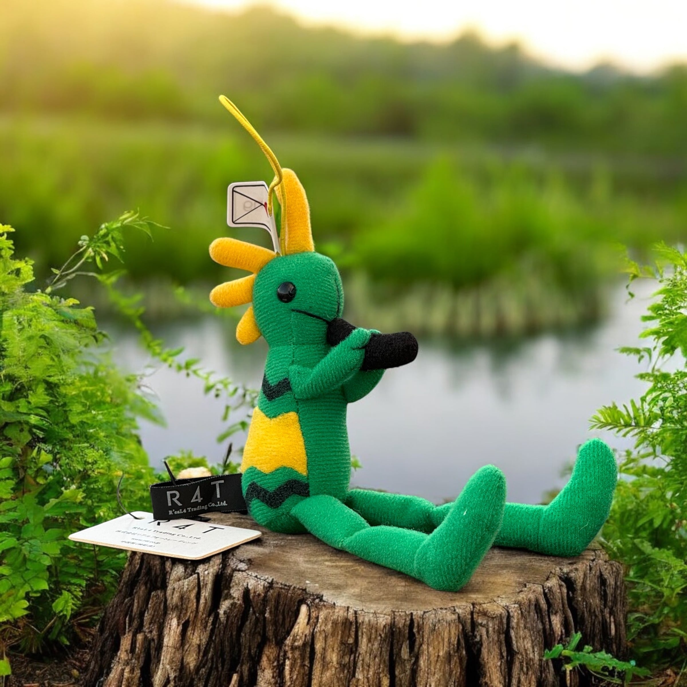 ココペリ人形 グリーン | ココペリグッズ、キャンプ用品の【ENRICH】