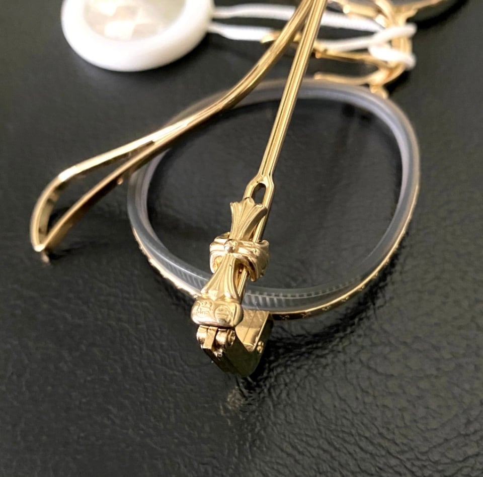 CHROME HEARTS クロムハーツ 眼鏡 メガネフレーム 伊達メガネ アイ