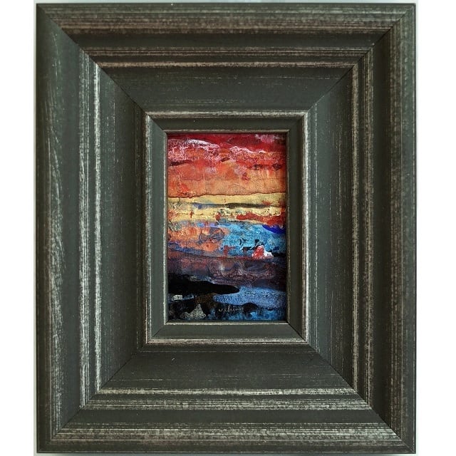 内野隆文 内野隆文 スターリーナイト 絵画 抽象画 星空 夜空 現代美術