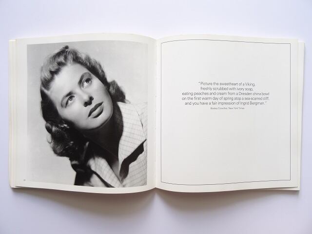 洋書◇イングリッド・バーグマン写真集 本 映画 女優 | 洋書堂