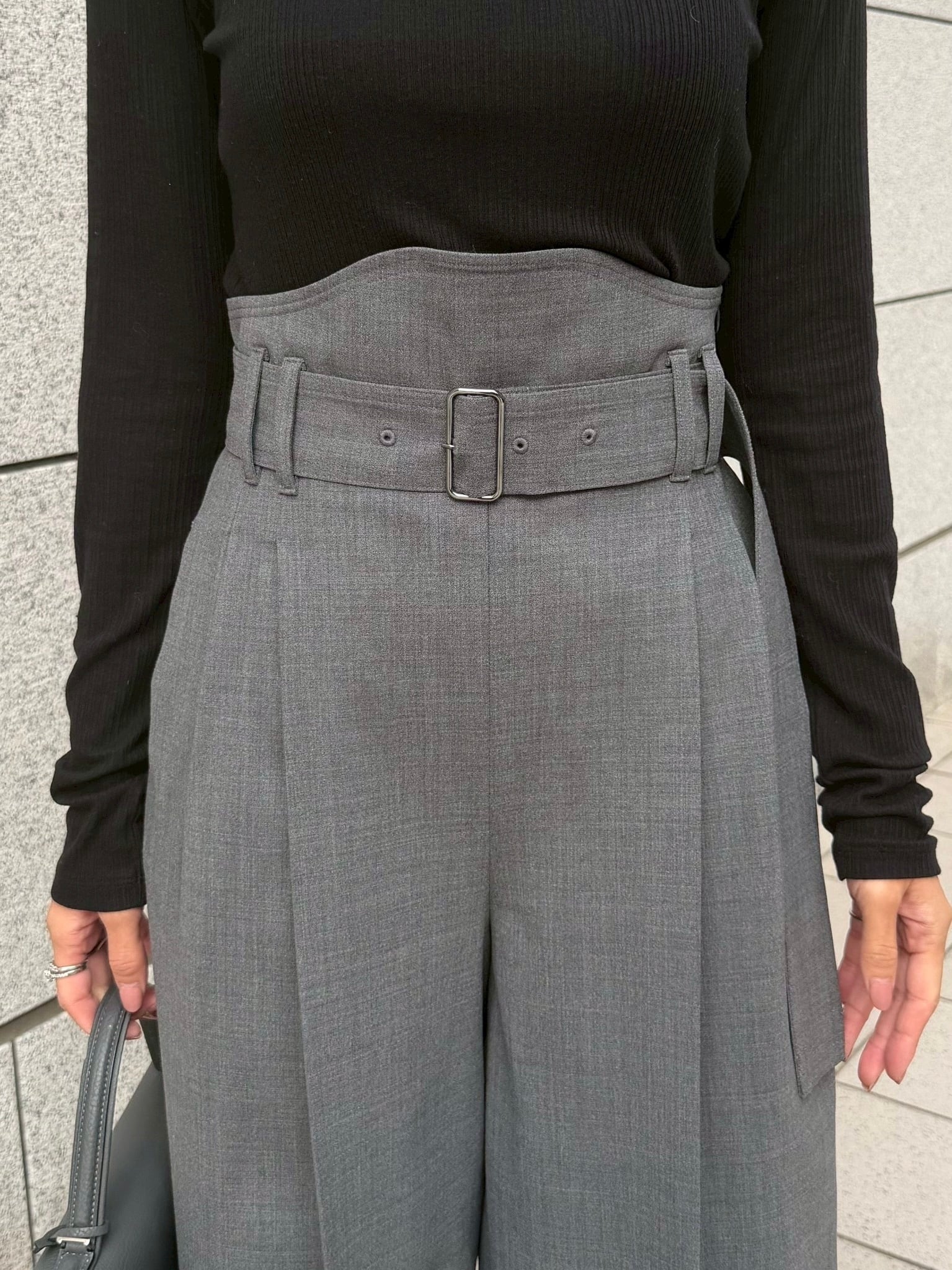 予約】duck pants / gray (2月下旬発送予定) | HYEON