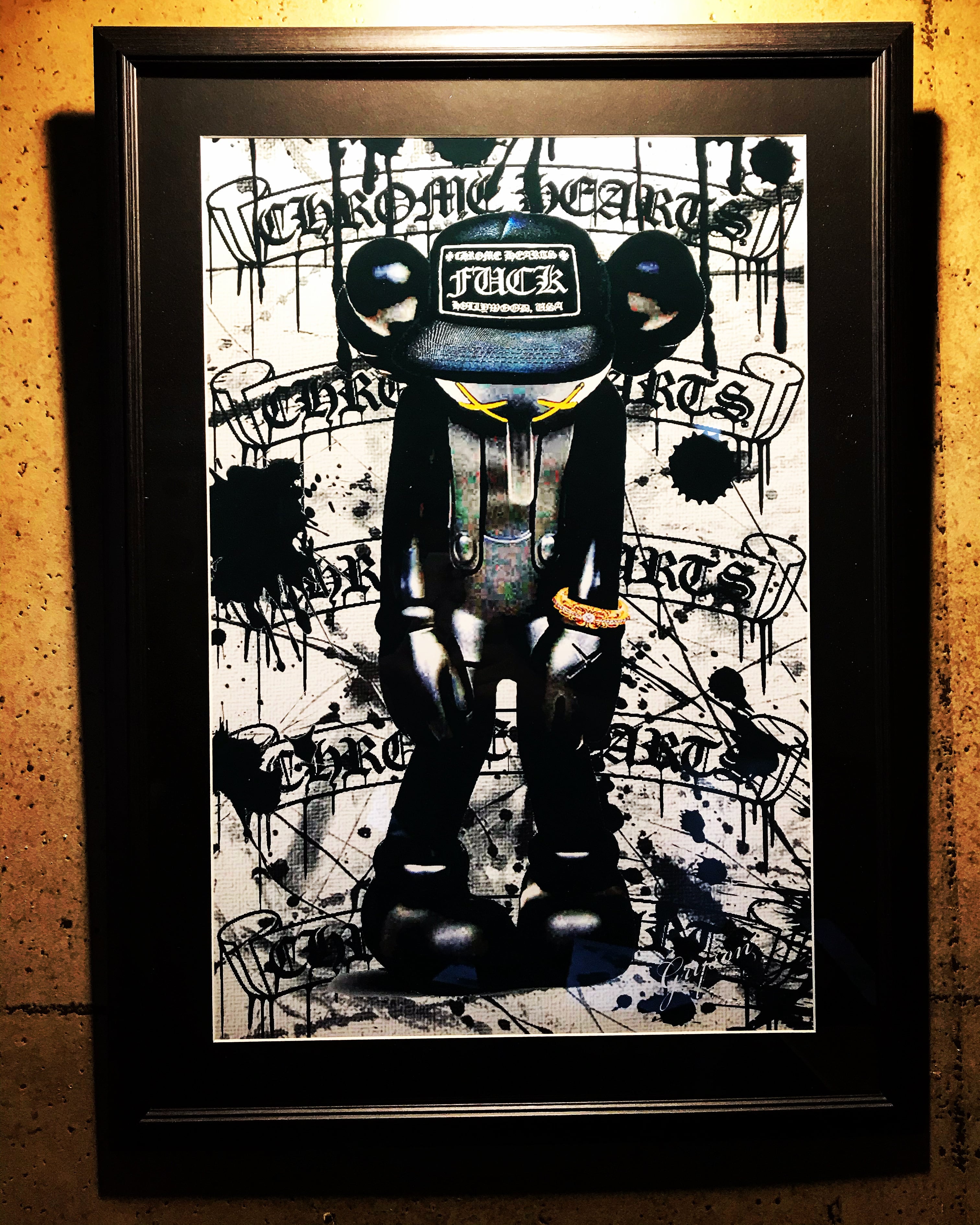 Grysonアート2.5Lケイトモスクロムハーツパロディオマージュアート | MFA