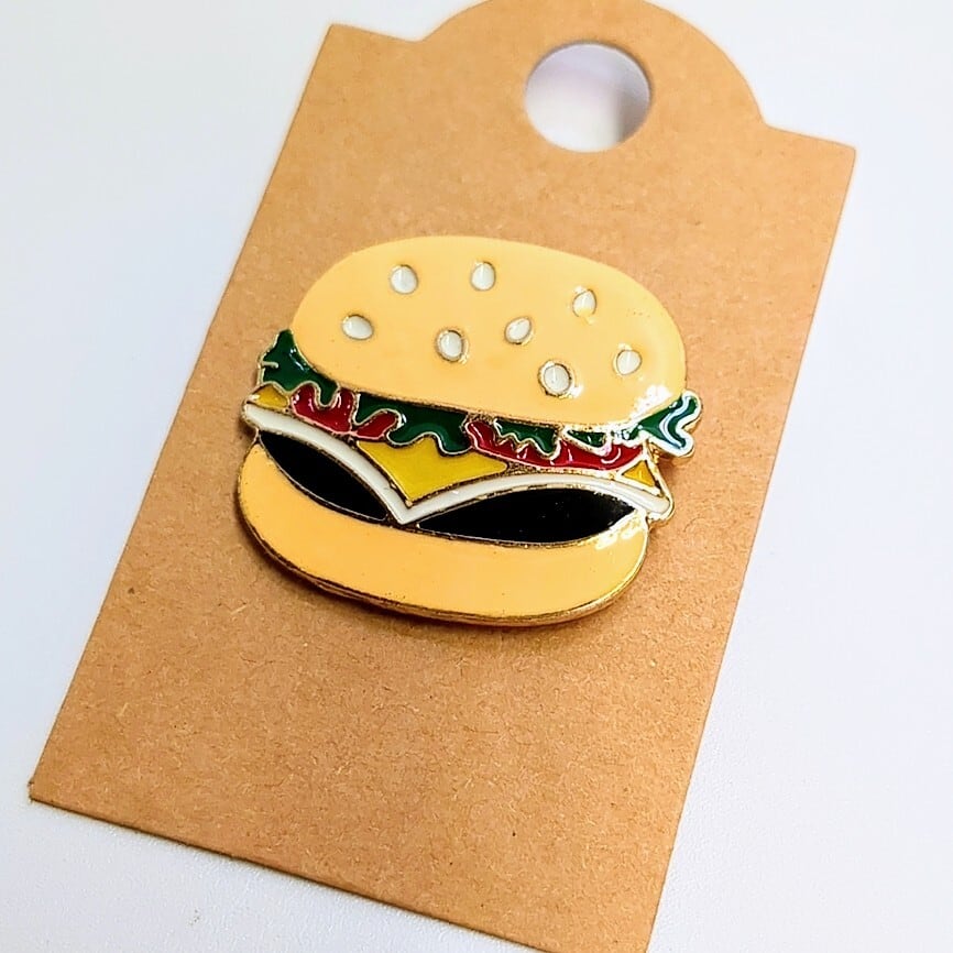 送料無料！ ☆ピンズ PINS☆ピンバッジ 【ハンバーガー / Hamburger