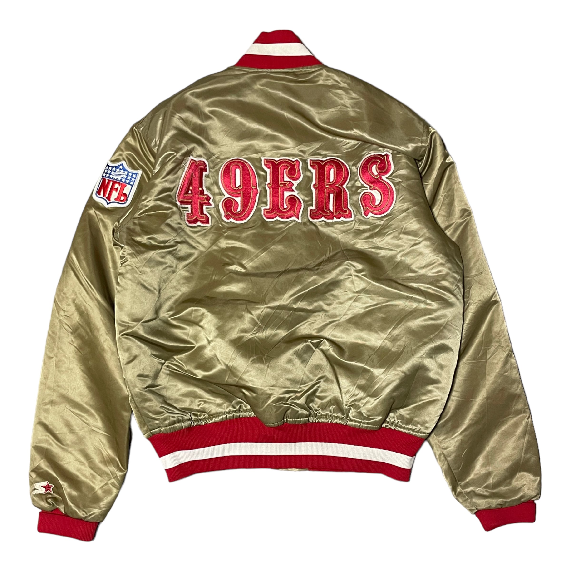 90's 米国製 STARTER スターター サンフランシスコ 49ers スタジャン M