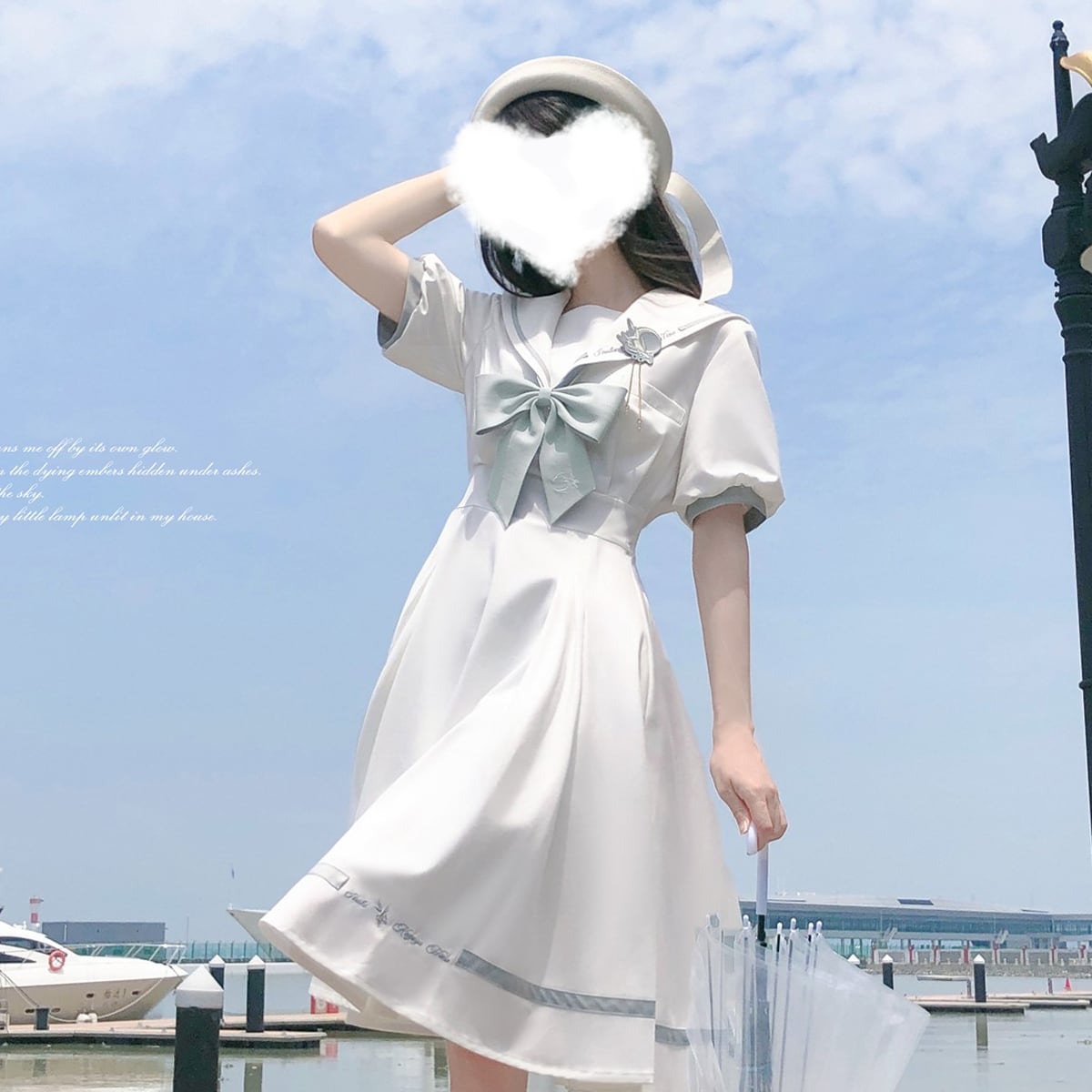 アンティークドール ドレス&ハット アンティークドールのセーラー