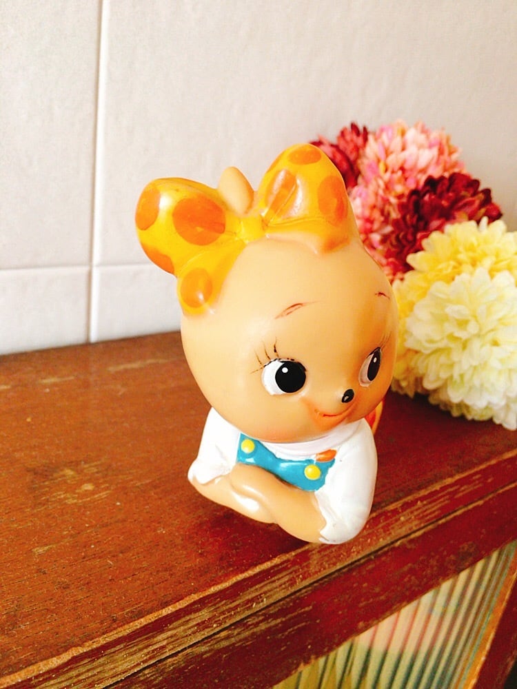 昭和レトロ 安田信託銀行 こりすのぽっこちゃん 貯金箱 | レトロ雑貨