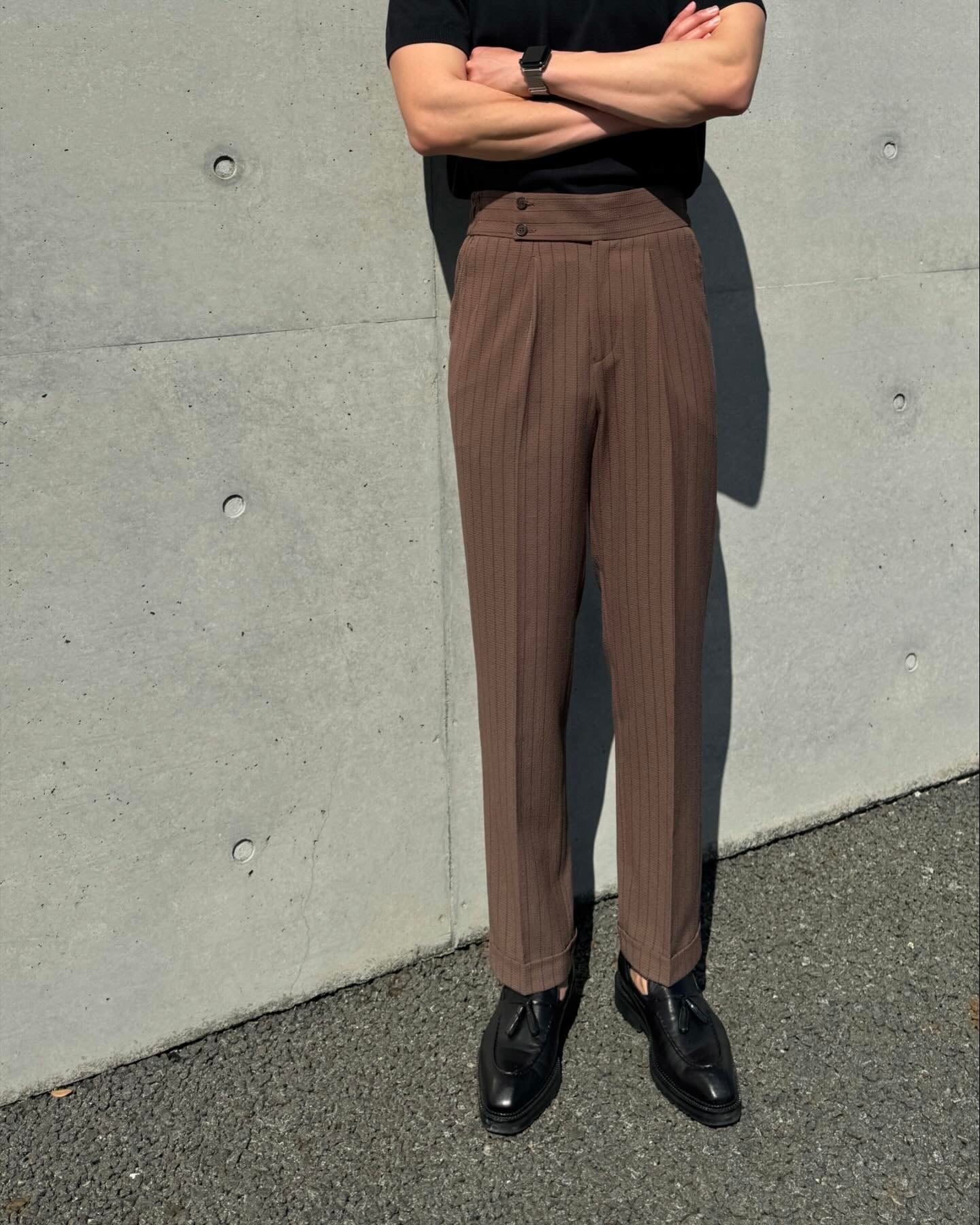 シアサッカーカジュアルセットアップ【春夏用】 | Wide Range