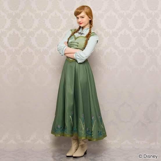 ディズニー シークレットハニー アナと雪の女王 アナ スケートドレス