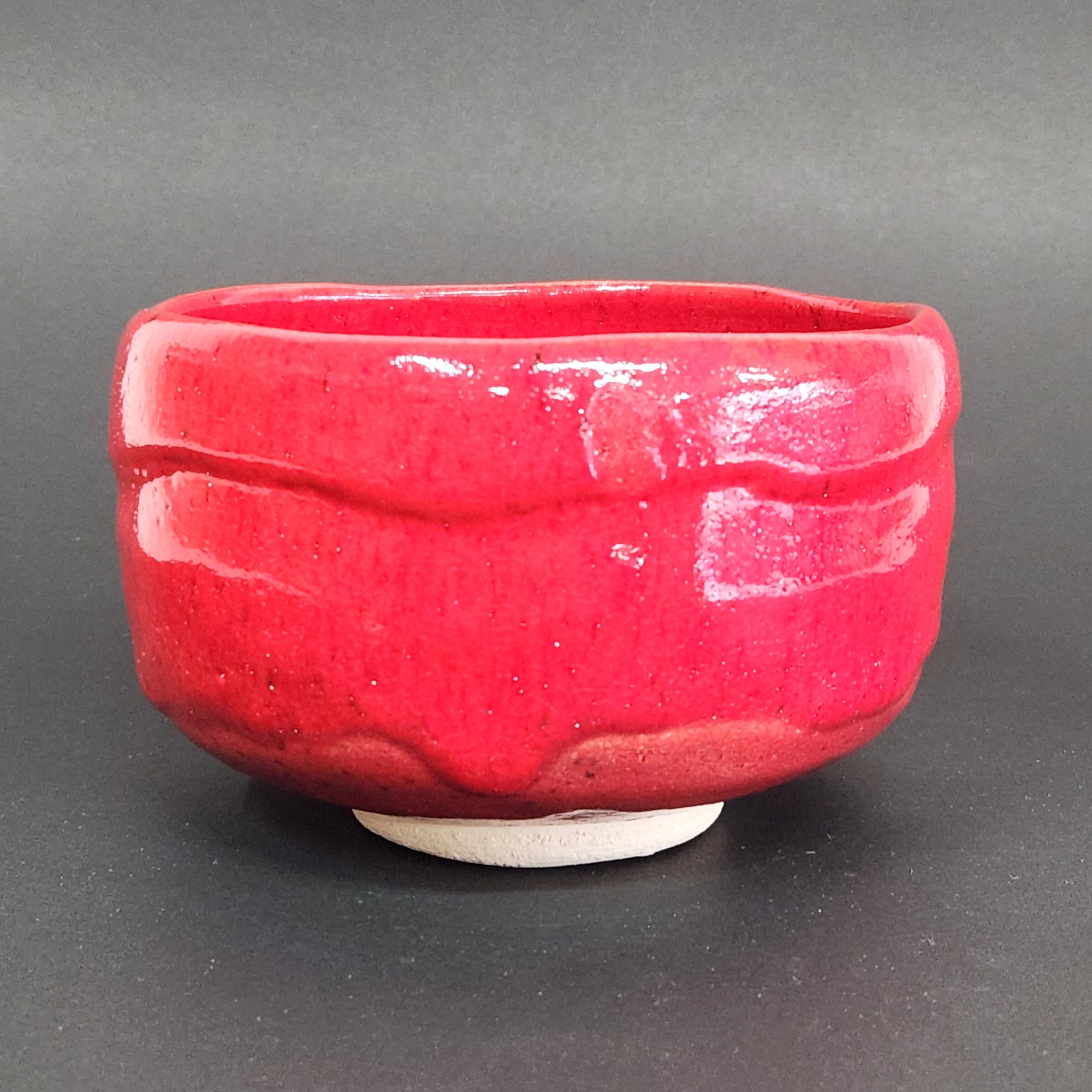 赤釉茶碗 神懸焼 香悦 | sankyoudou