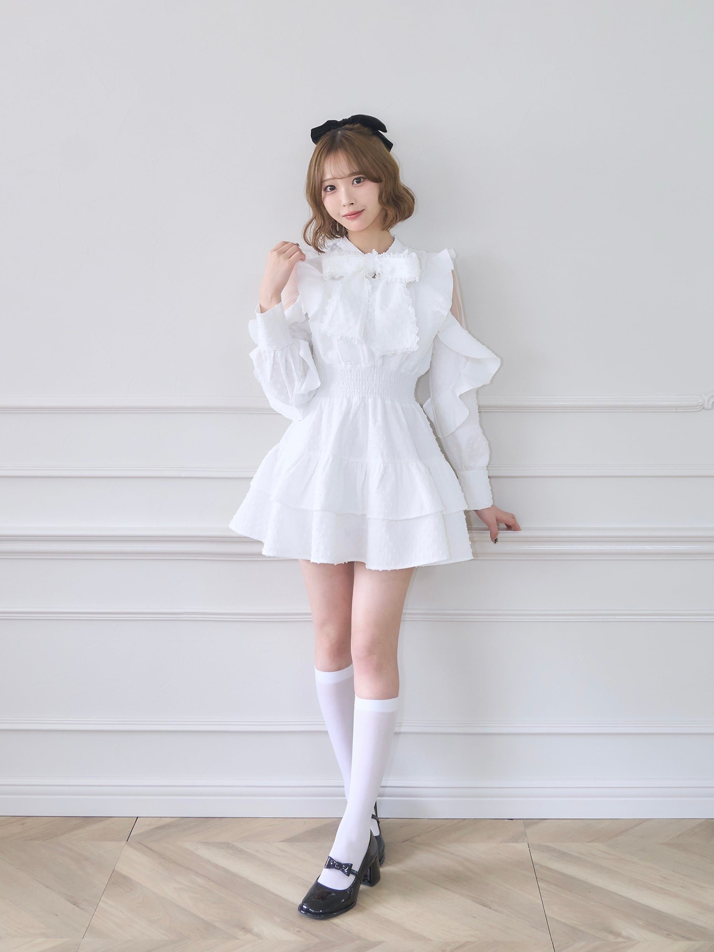 めろいティアードミニワンピース | meltie